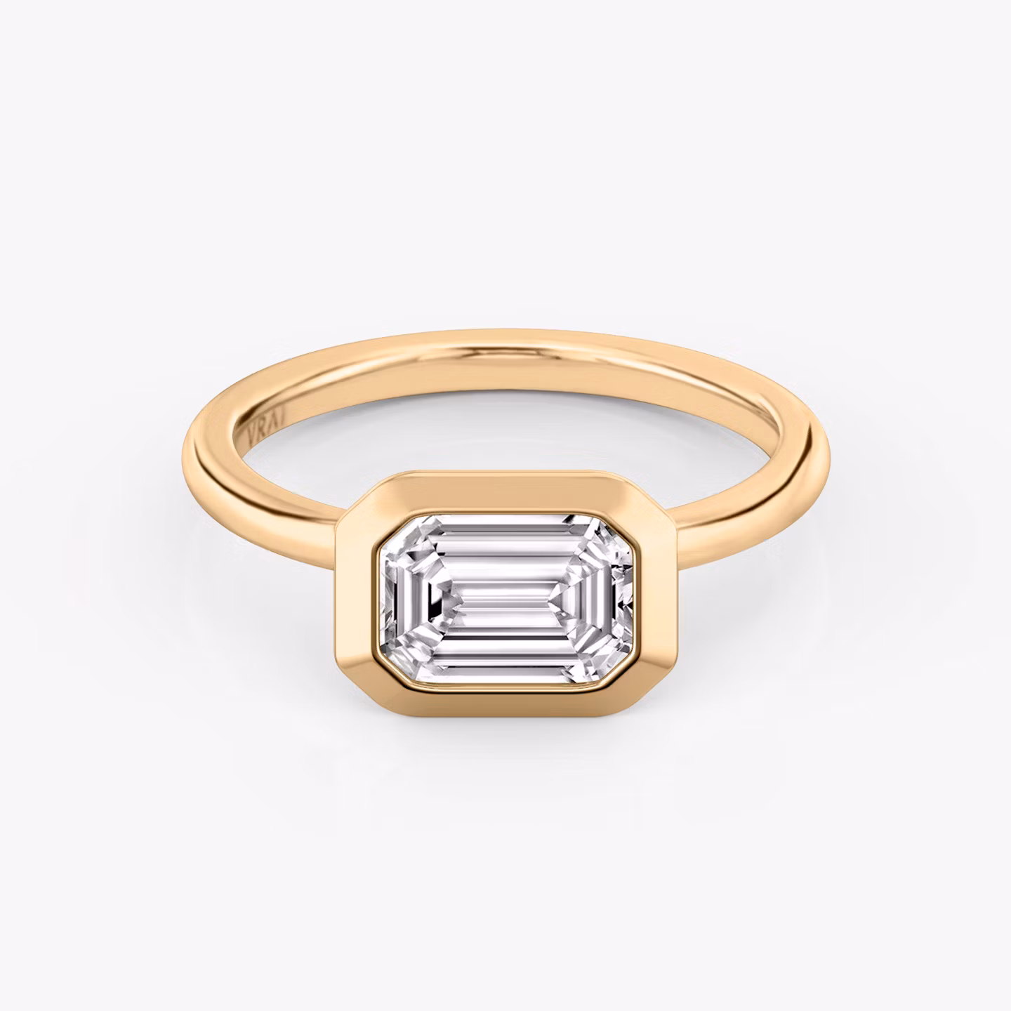 The Signature Bezel Emerald | Rose Gold