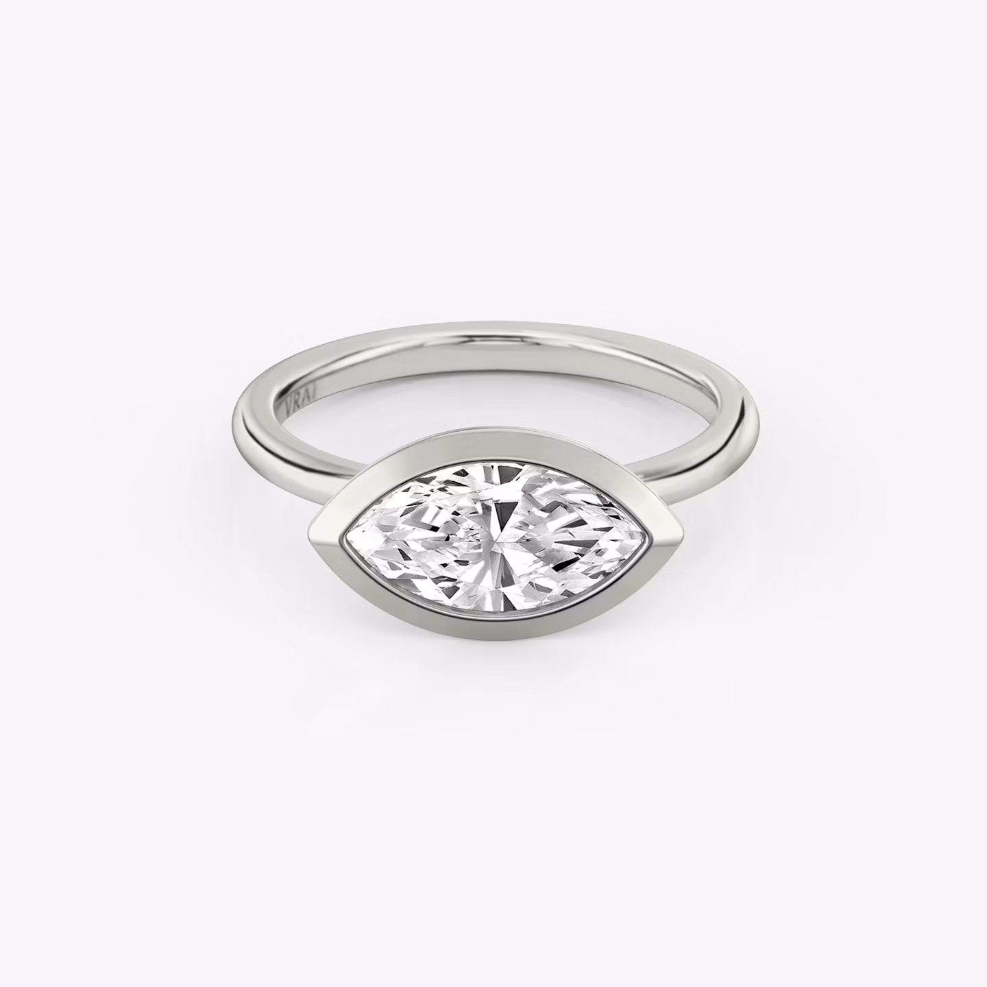 The Signature Bezel Marquise | Platinum