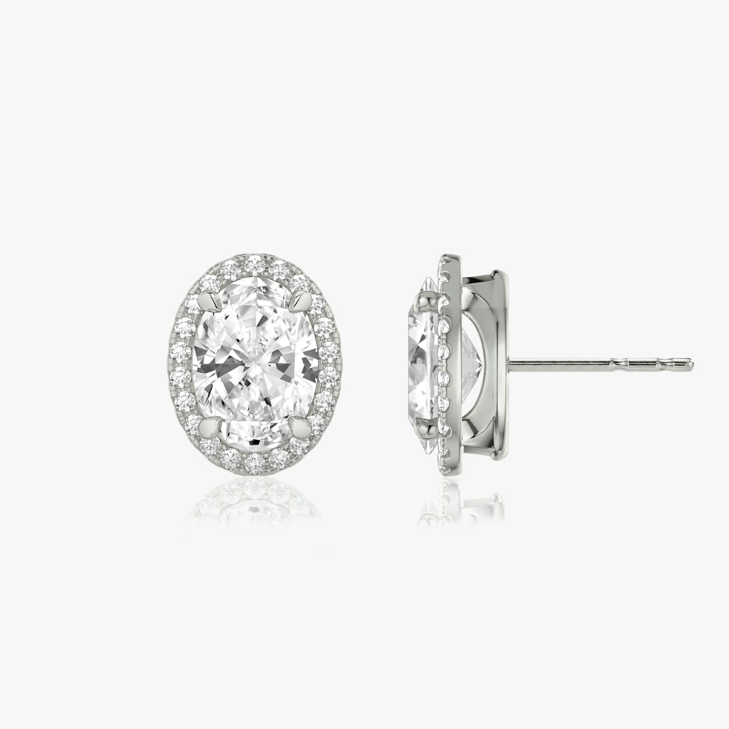 undefined | Oval | 14k | White Gold | caratWeight: 0.75ct
