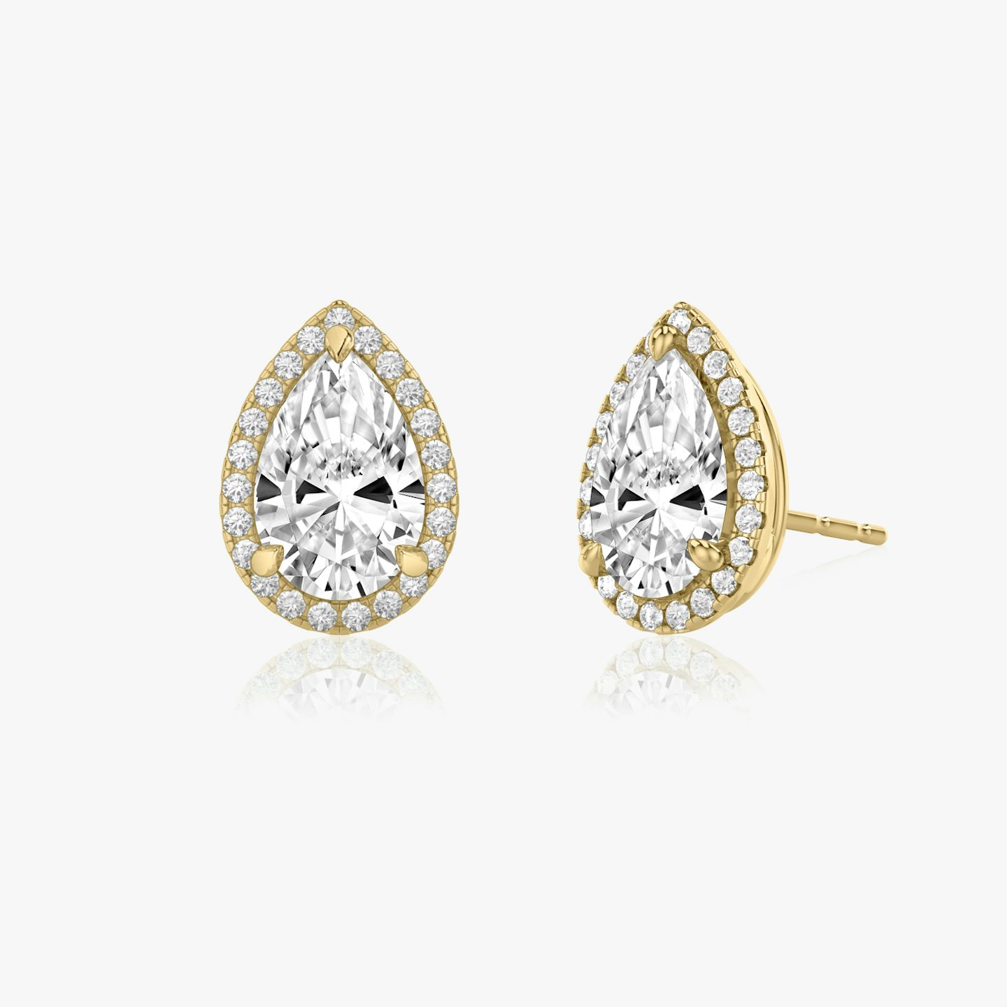 undefined | Pear | 14k | Yellow Gold | caratWeight: other
