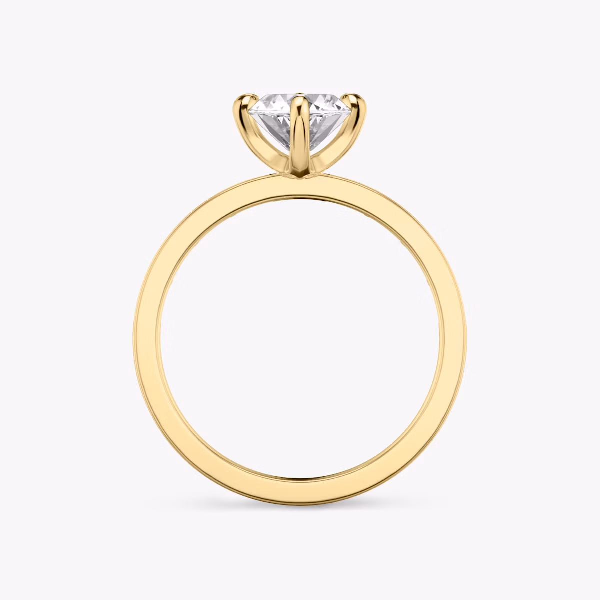 The Devotion | Marquise | 18k | Yellow Gold | bandAccent: Pavé | bandStoneShape: Baguette | bandStoneStyle: original | diamondOrientation: vertical | caratWeight: other