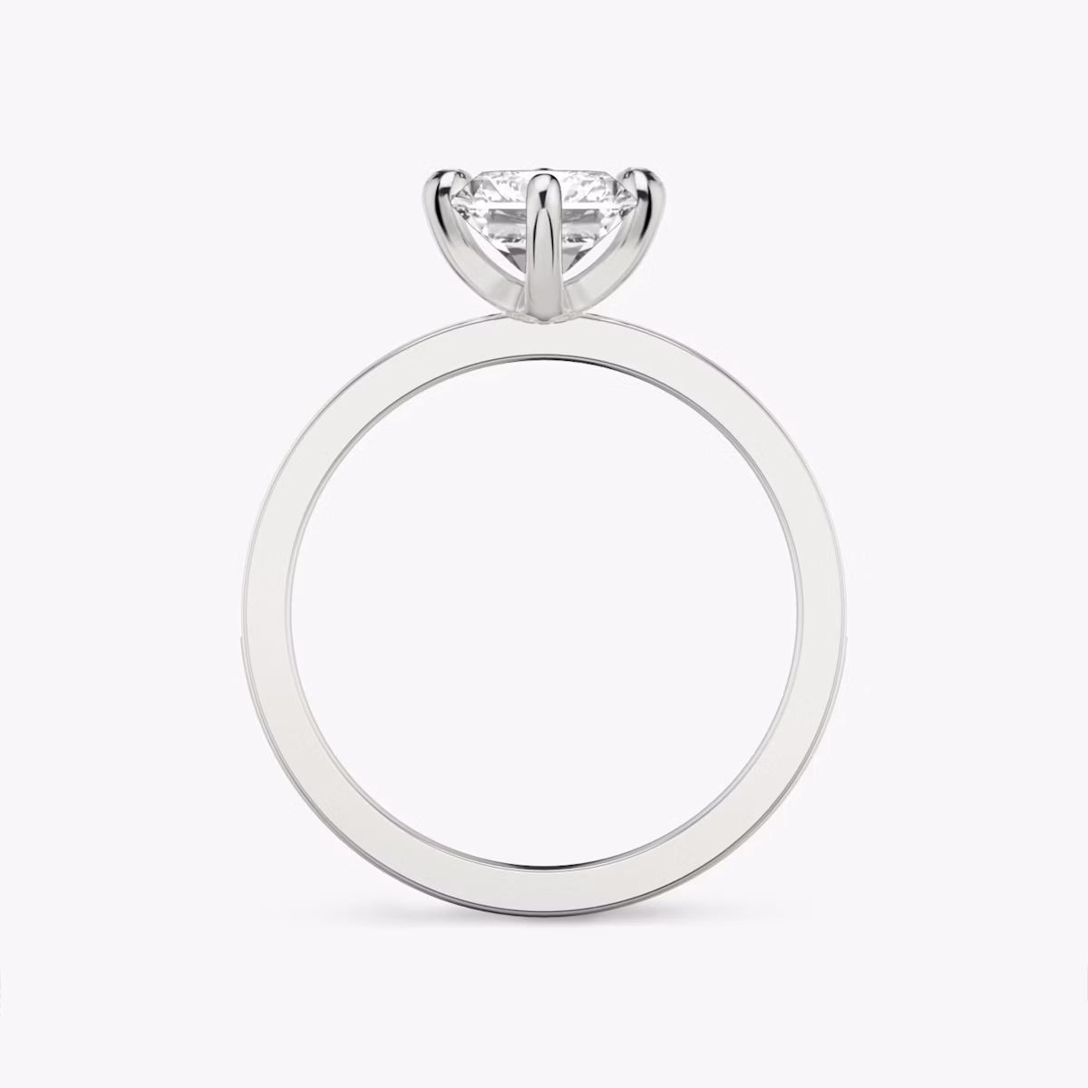 The Devotion | Marquise | 18k | White Gold | bandAccent: Pavé | bandStoneShape: Round Brilliant | bandStoneStyle: large | diamondOrientation: vertical | caratWeight: other