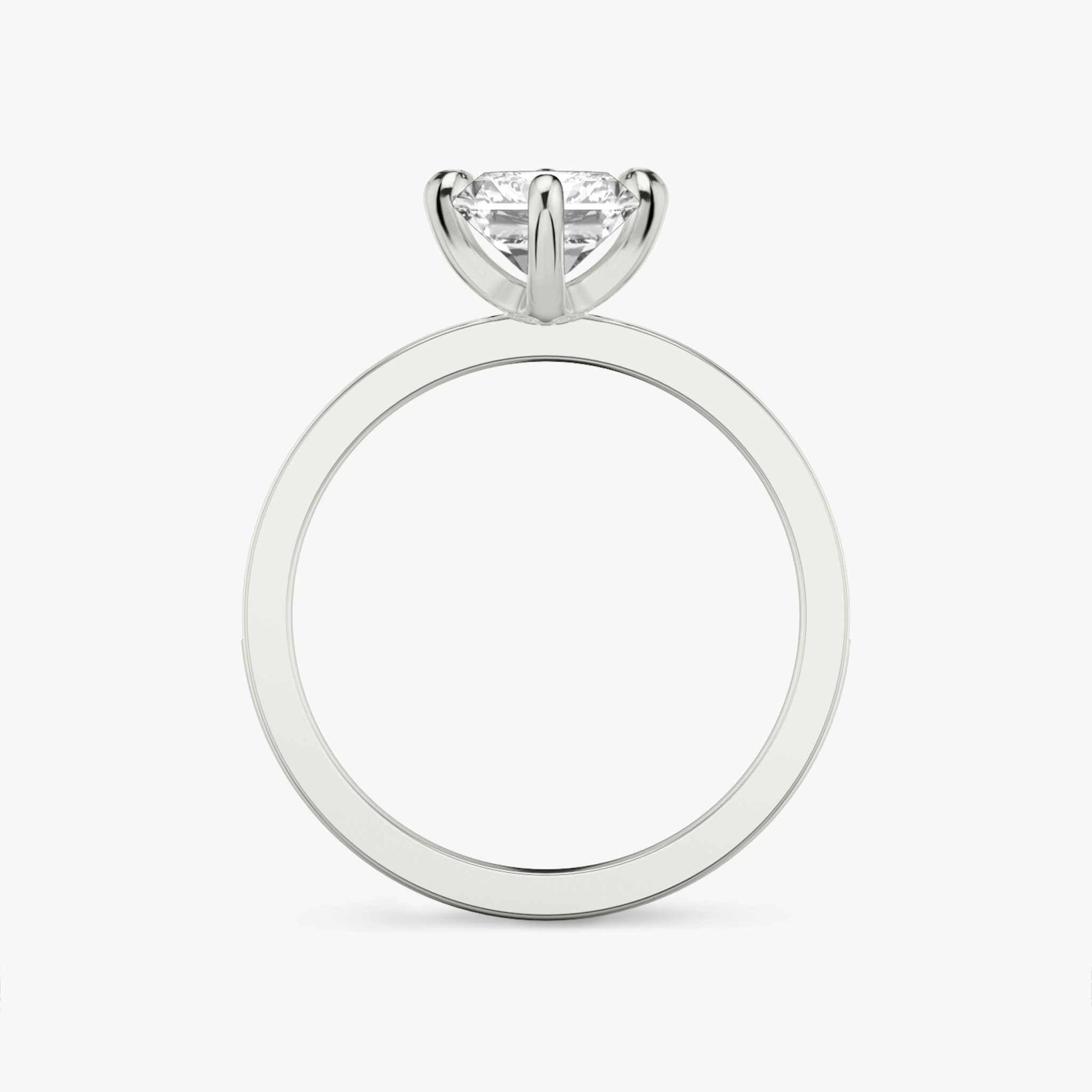 The Devotion | Marquise | 18k | White Gold | bandAccent: Pavé | bandStoneShape: Round Brilliant | bandStoneStyle: large | diamondOrientation: vertical | caratWeight: other