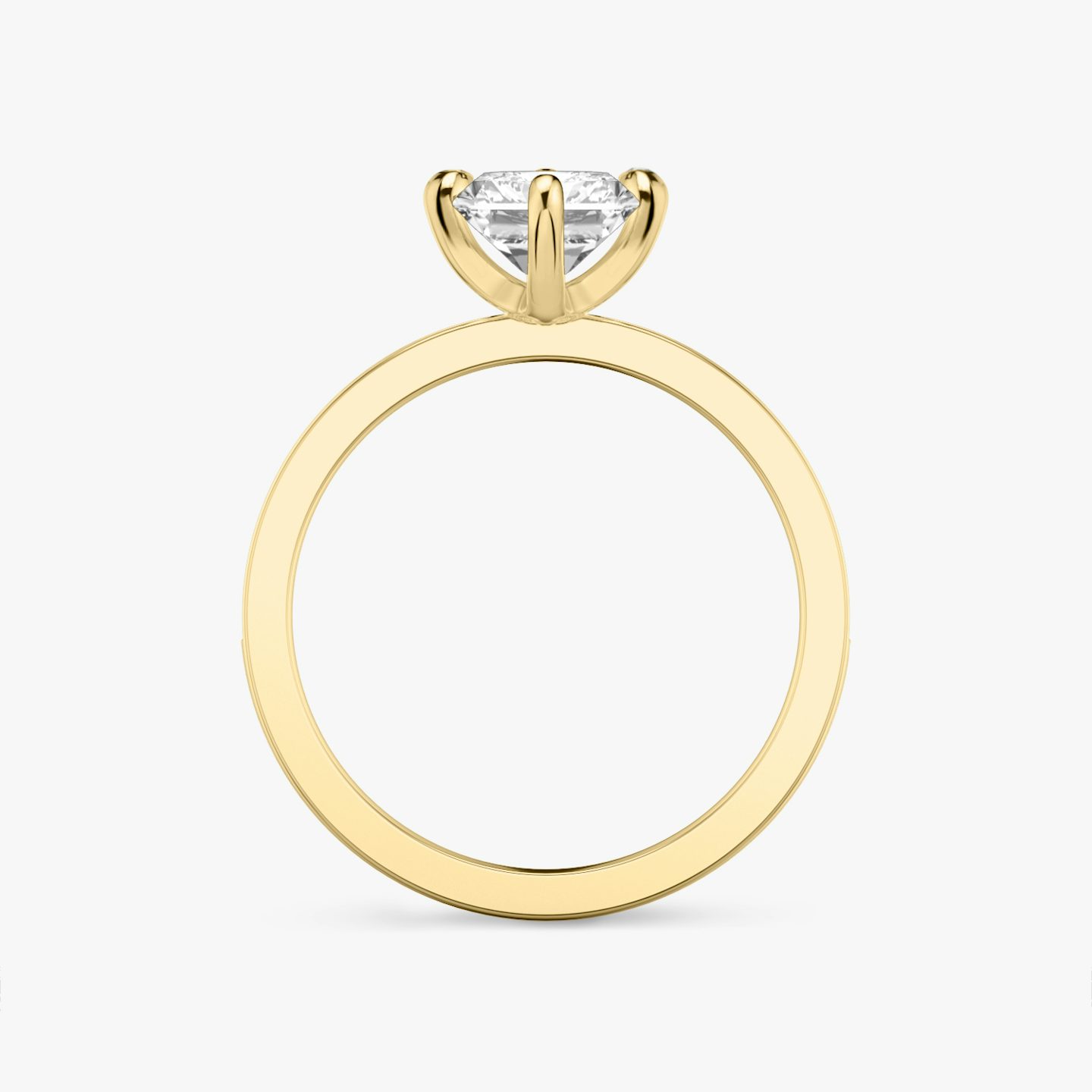 The Devotion | Marquise | 18k | Yellow Gold | bandAccent: Pavé | bandStoneShape: Round Brilliant | bandStoneStyle: large | diamondOrientation: vertical | caratWeight: other