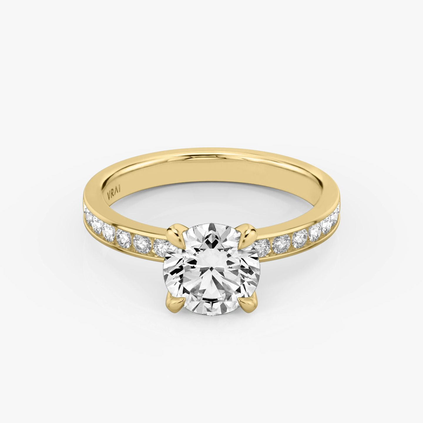 the devotion round 1 50 pave large yellow gold