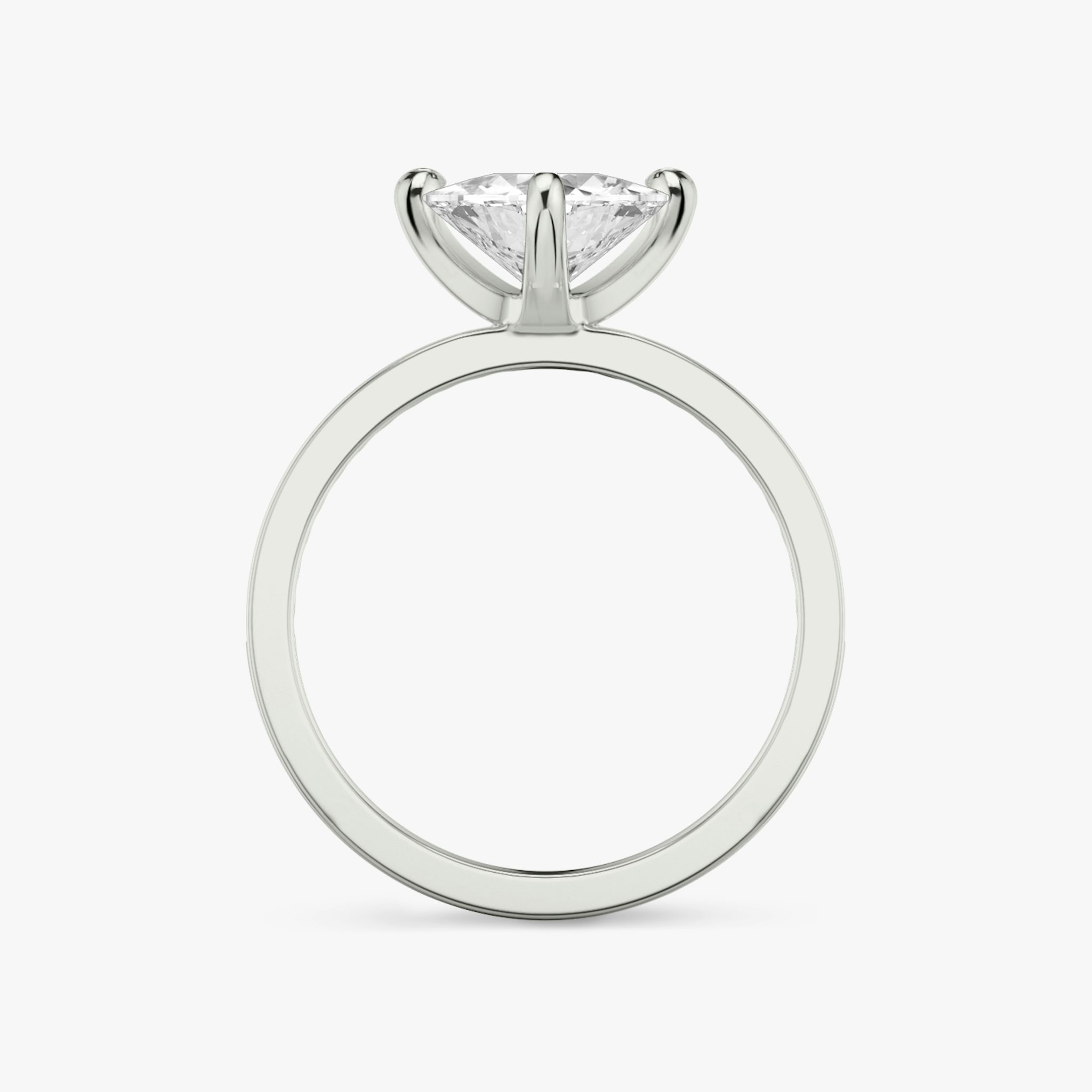 The Devotion | Trillion | Platinum | bandAccent: Pavé | bandStoneShape: Round Brilliant | bandStoneStyle: original | diamondOrientation: vertical | caratWeight: other