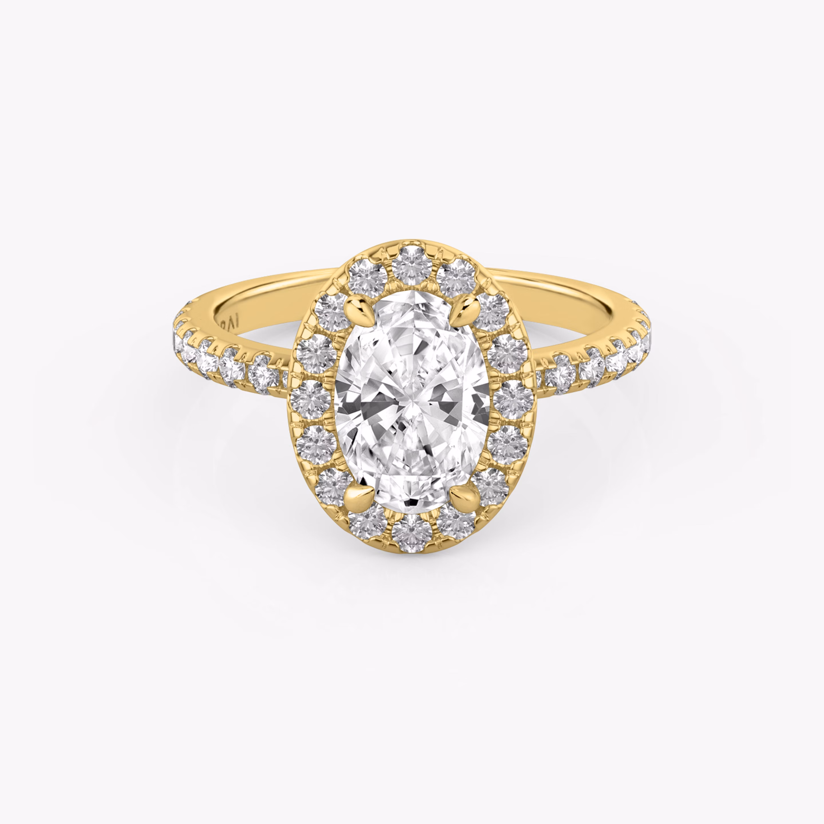 2 Carat Halo Engagement Rings