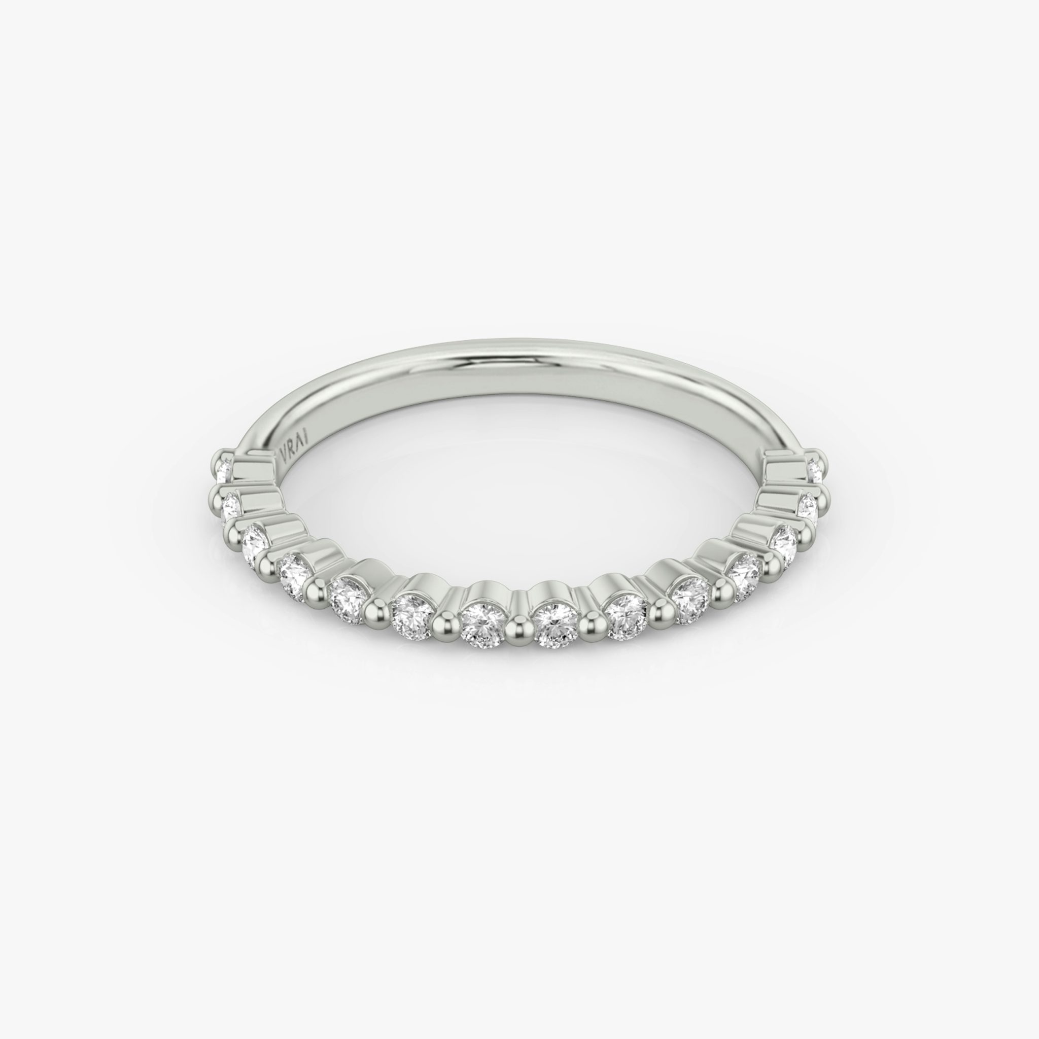 the single shared prong band original platinum