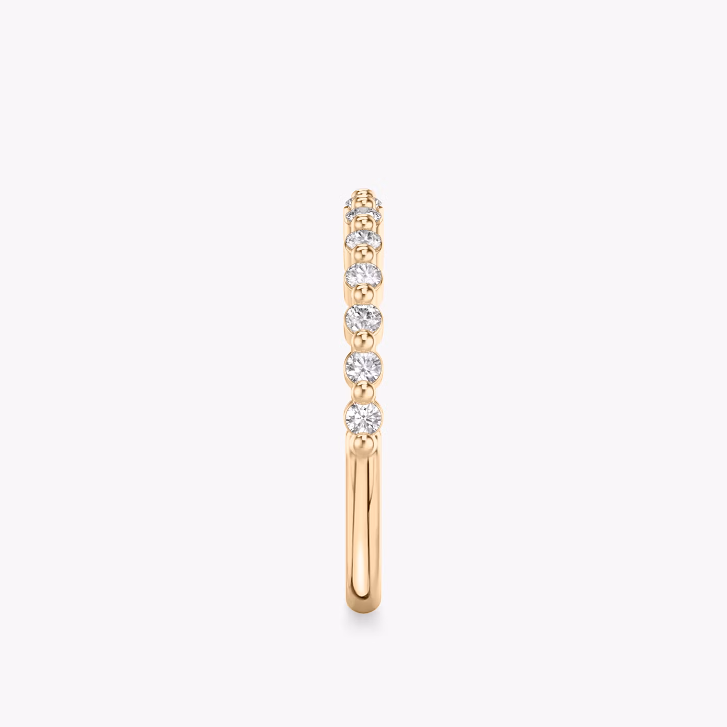 The Single Shared Prong Band | 14k | Rose Gold | bandVersion: original
