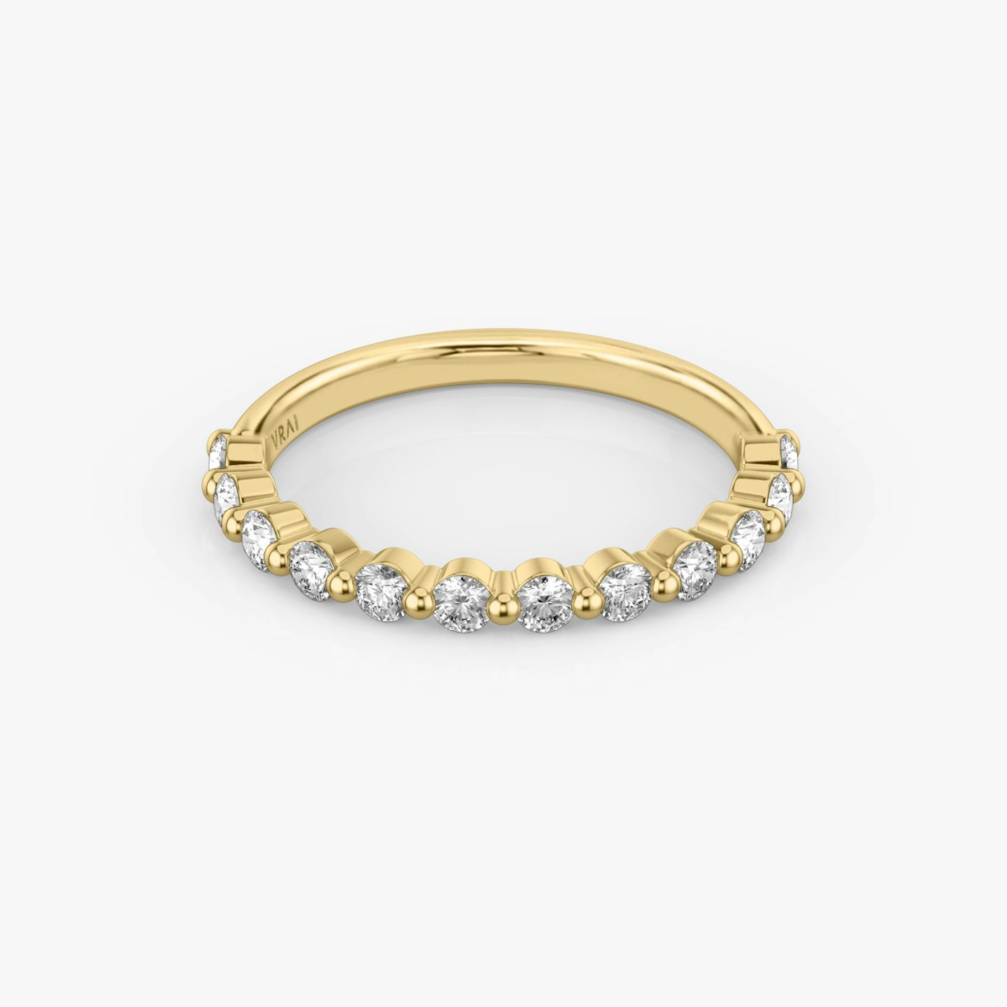 Alianza Single Shared Prong | 18k | Oro amarillo | bandVersion: large