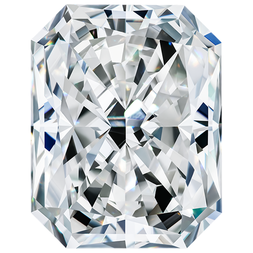A close-up image of a VRAI created diamond.