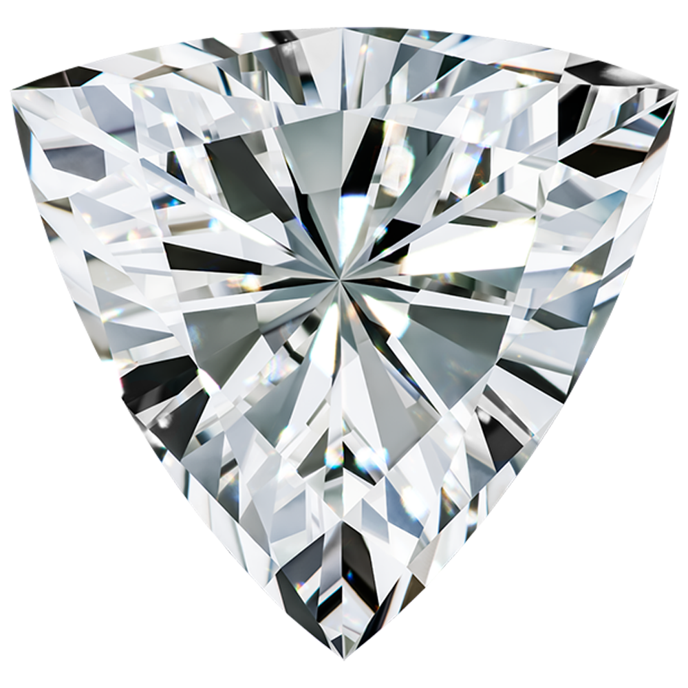A close-up image of a VRAI created diamond.