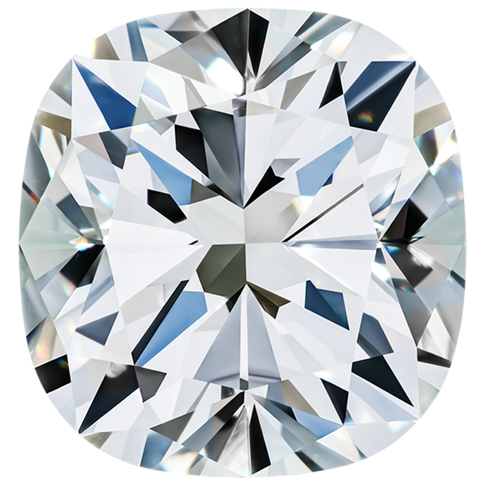 A close-up image of a VRAI created diamond.