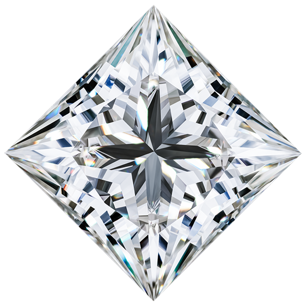 A close-up image of a VRAI created diamond.