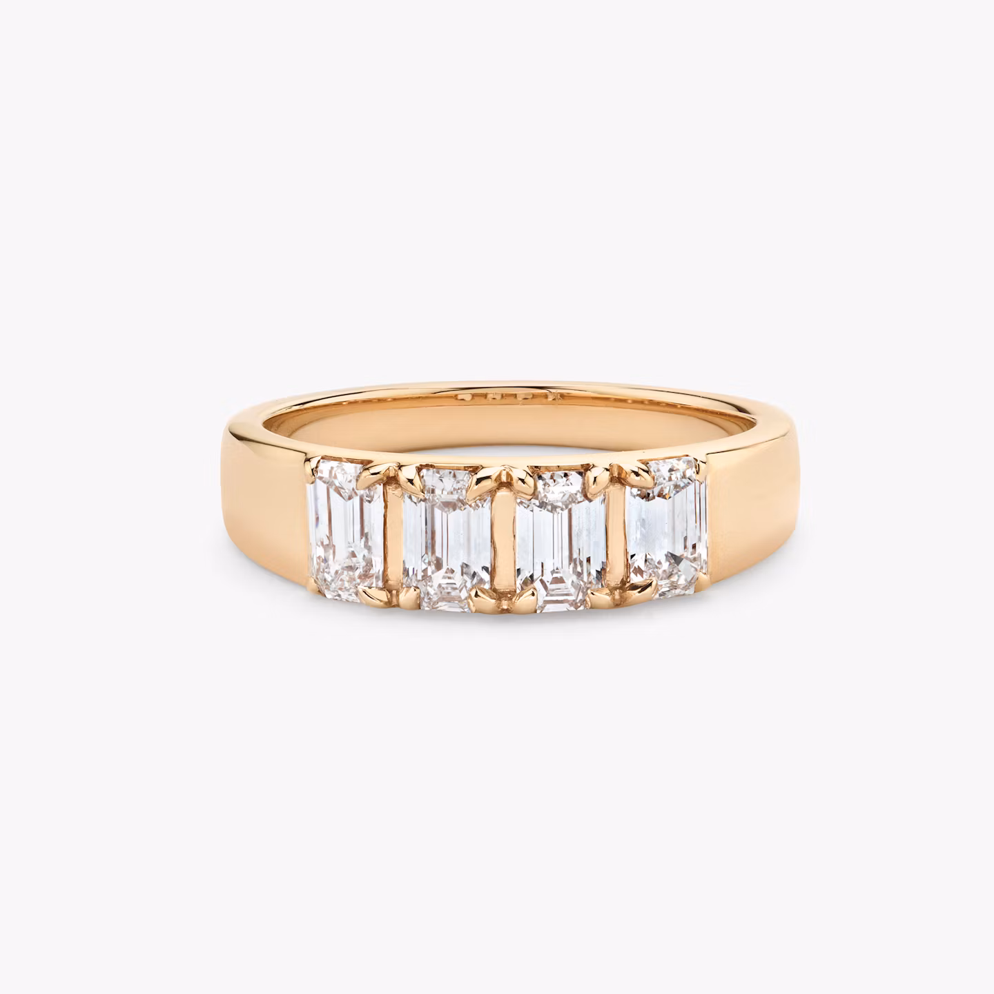 VRAI Tetrad Ring | Emerald | 14k | Rose Gold