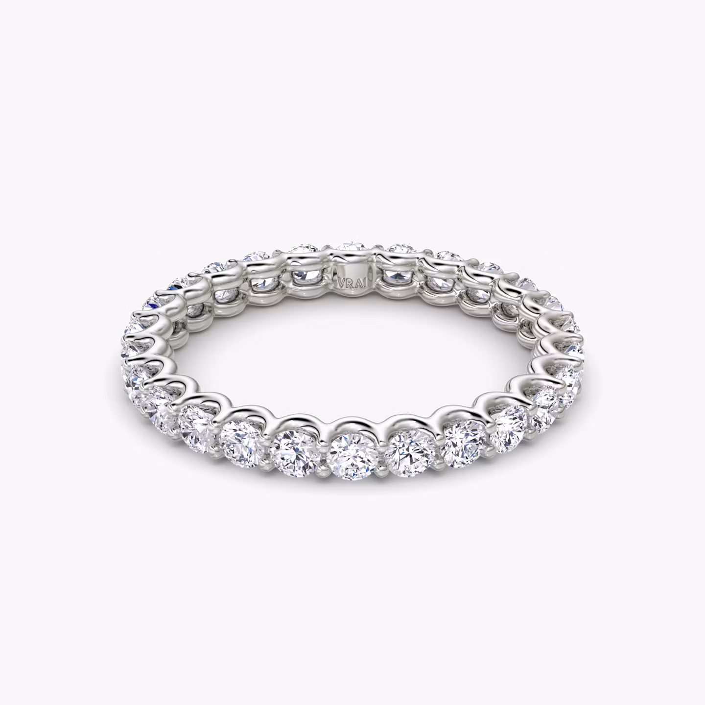 The Eternity Band Round Brilliant | Platinum