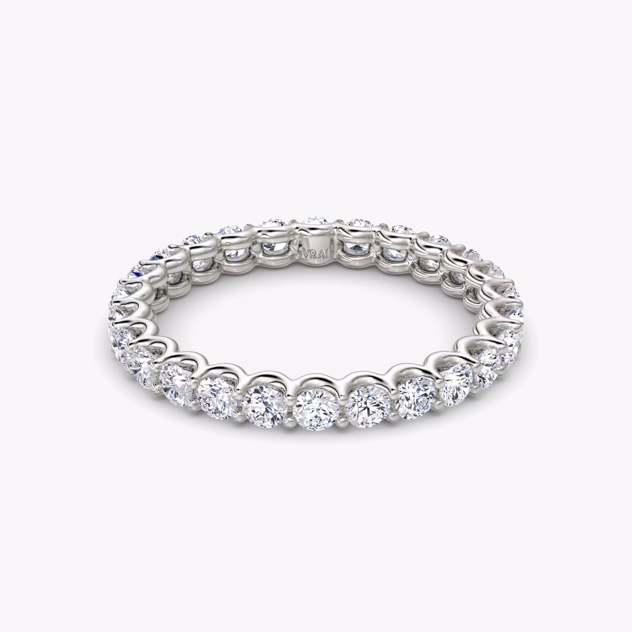 The Eternity Band Round Brilliant | White Gold