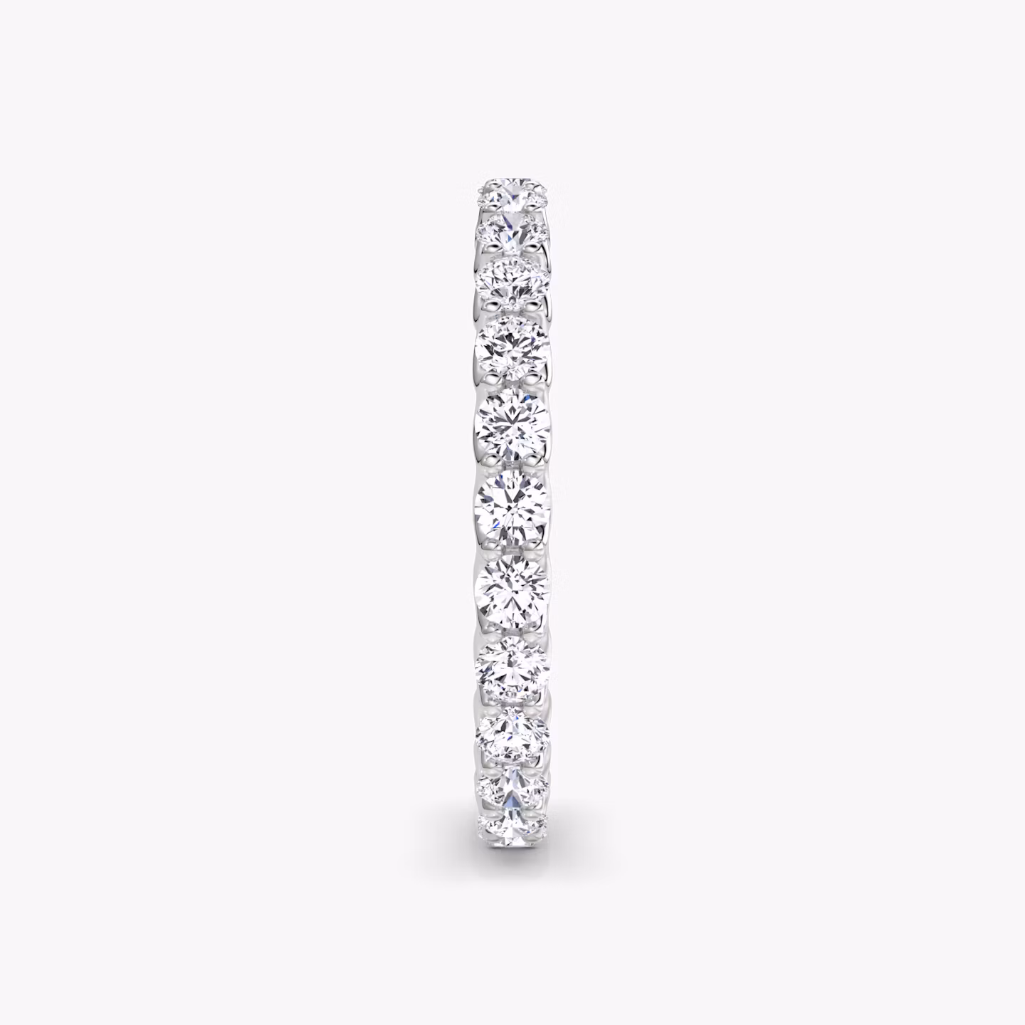 Eternity Ring | Rund | 18k | Weißgold | bandStyle: full | caratWeight: 1.0ct