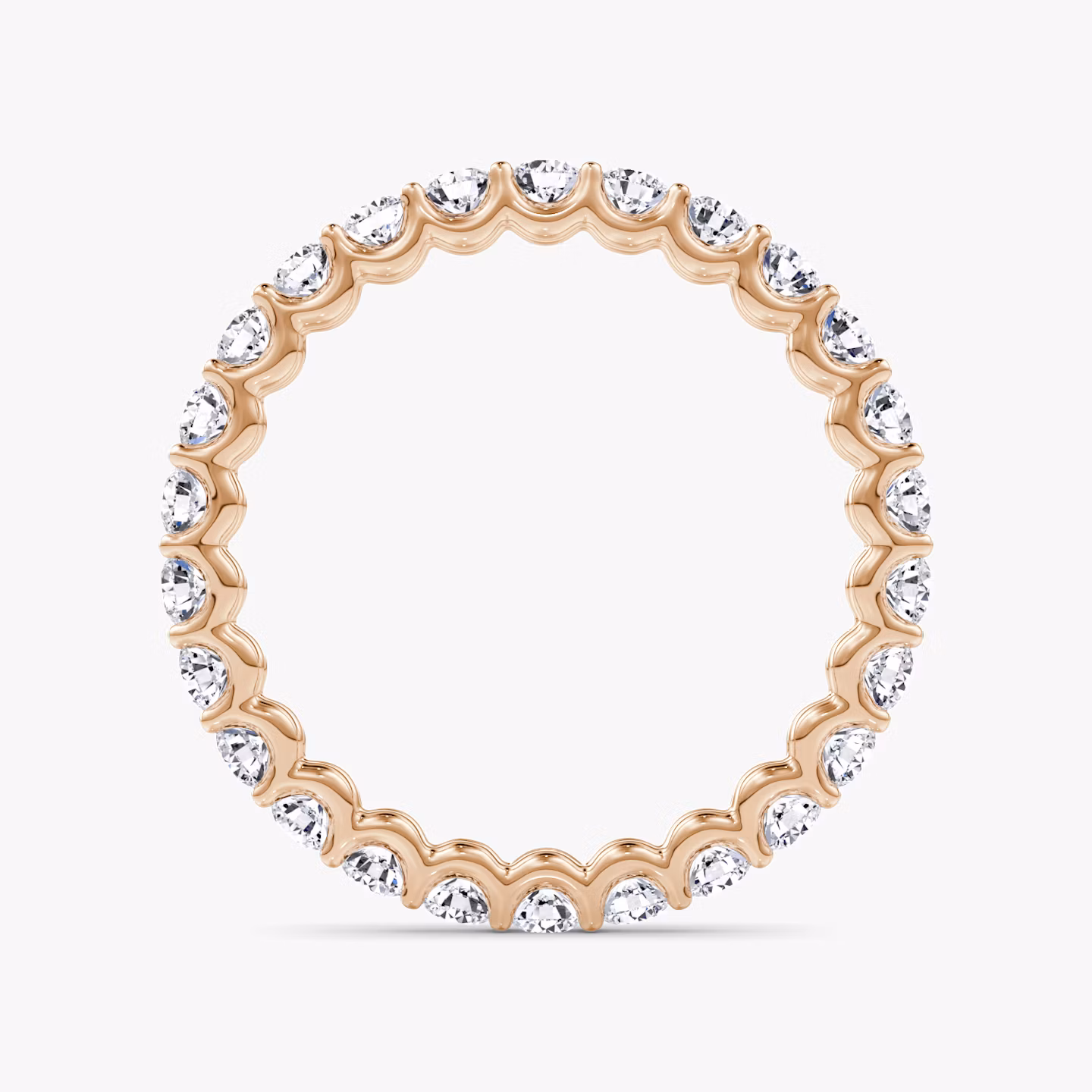 Eternity Ring | Rund | 14k | Roségold | bandStyle: full | caratWeight: 1.0ct