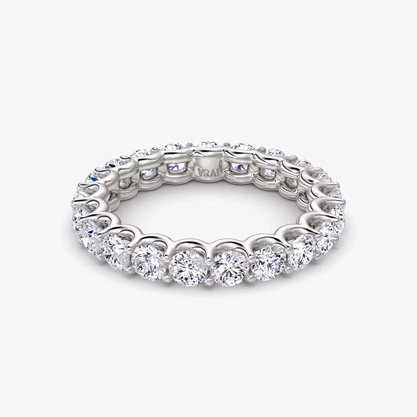 The Eternity Band Round Brilliant | Platinum