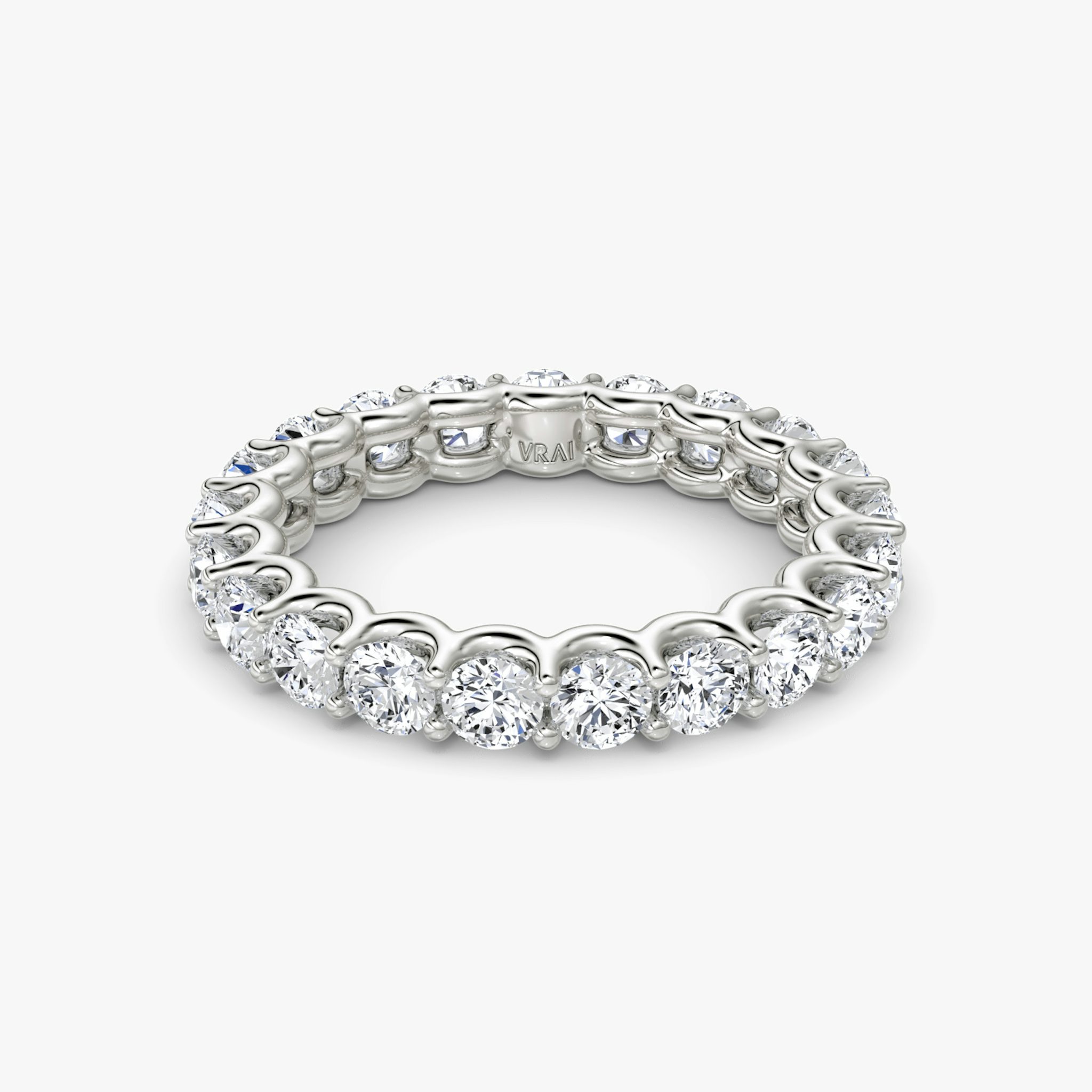 The Eternity Band | Round Brilliant | Platinum | bandStyle: full | caratWeight: 2.0ct