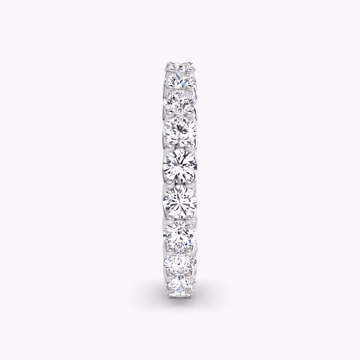 The Eternity Band | Round Brilliant | 18k | White Gold | bandStyle: full | caratWeight: 2.0ct
