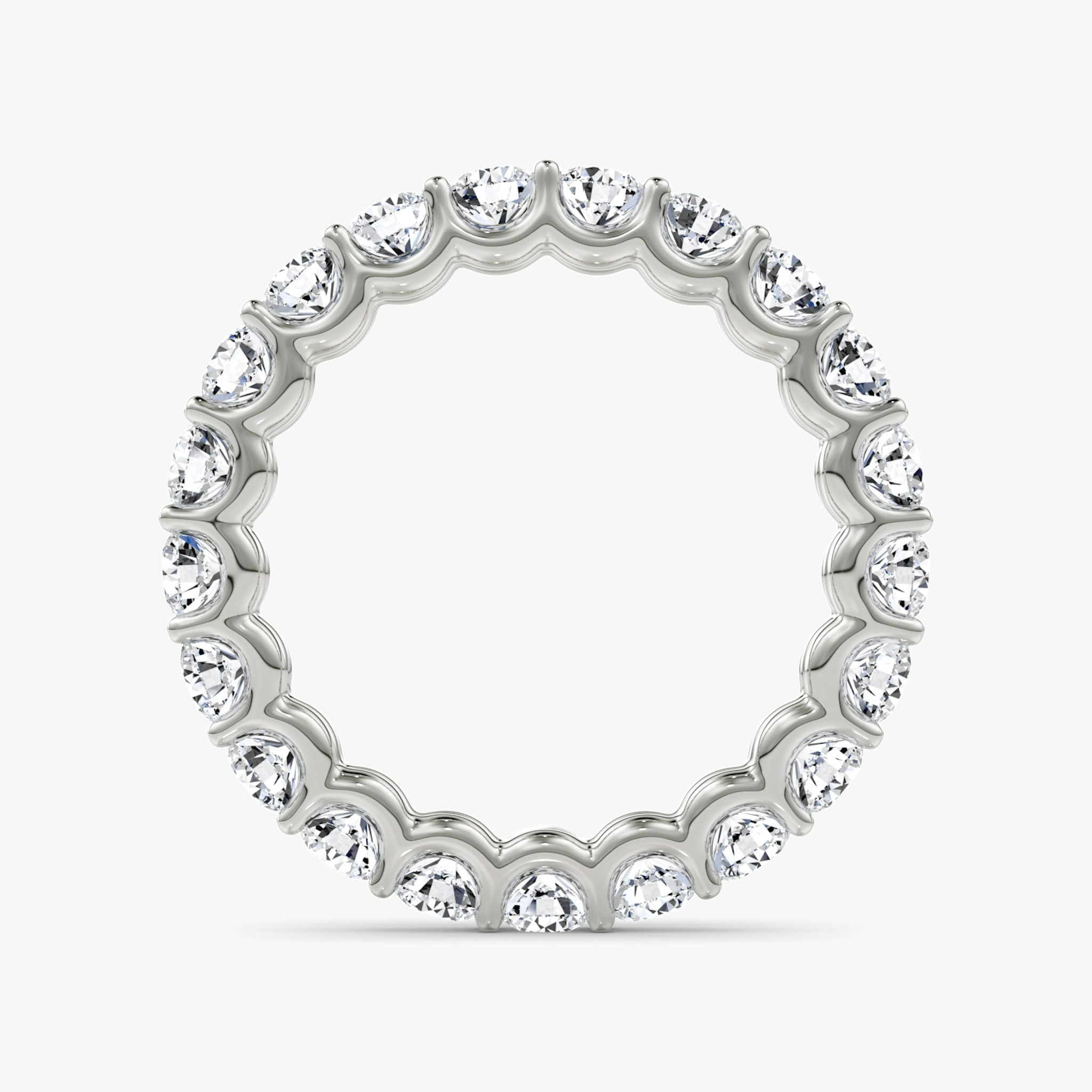 The Eternity Band | Round Brilliant | Platinum | bandStyle: full | caratWeight: 2.0ct