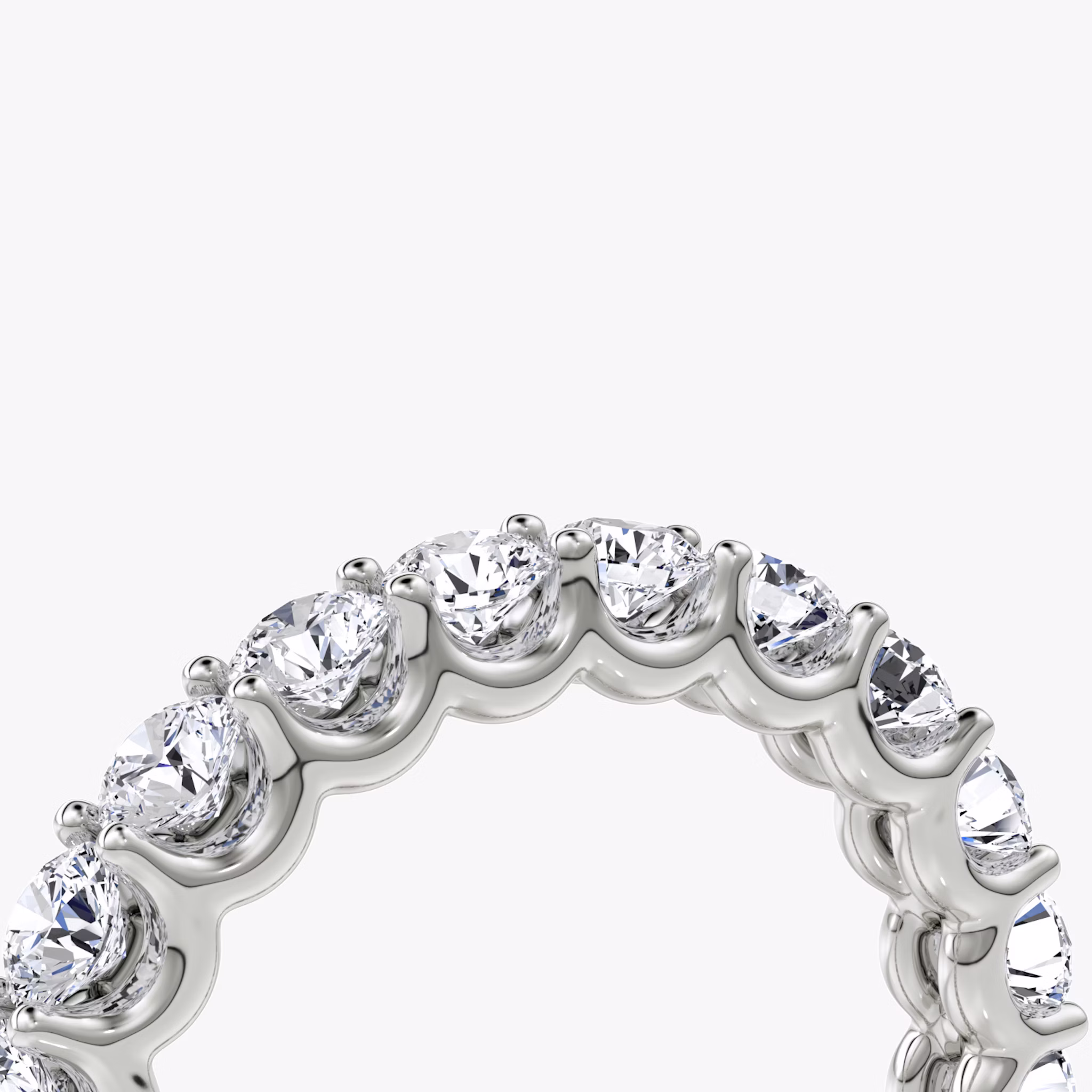 The Eternity Band | Round Brilliant | Platinum | bandStyle: full | caratWeight: 2.0ct