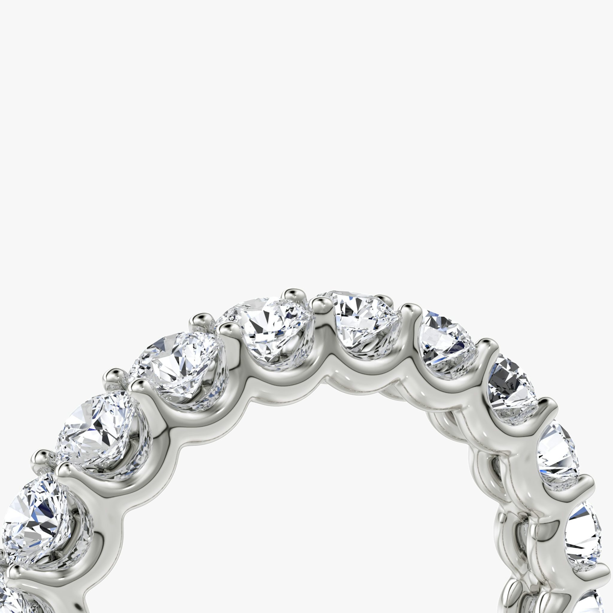 The Eternity Band | Round Brilliant | Platinum | bandStyle: full | caratWeight: 2.0ct