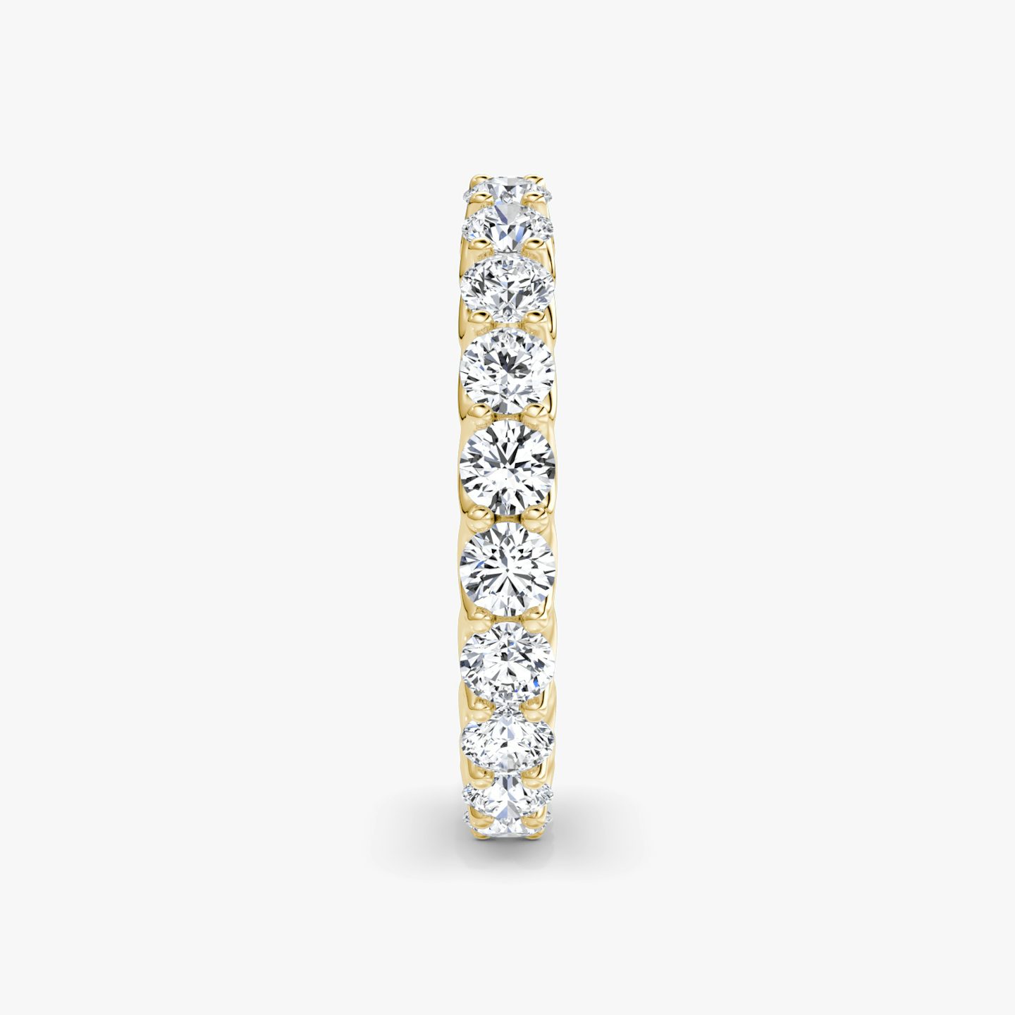 The Eternity Band | Round Brilliant | 18k | Yellow Gold | bandStyle: full | caratWeight: 2.0ct