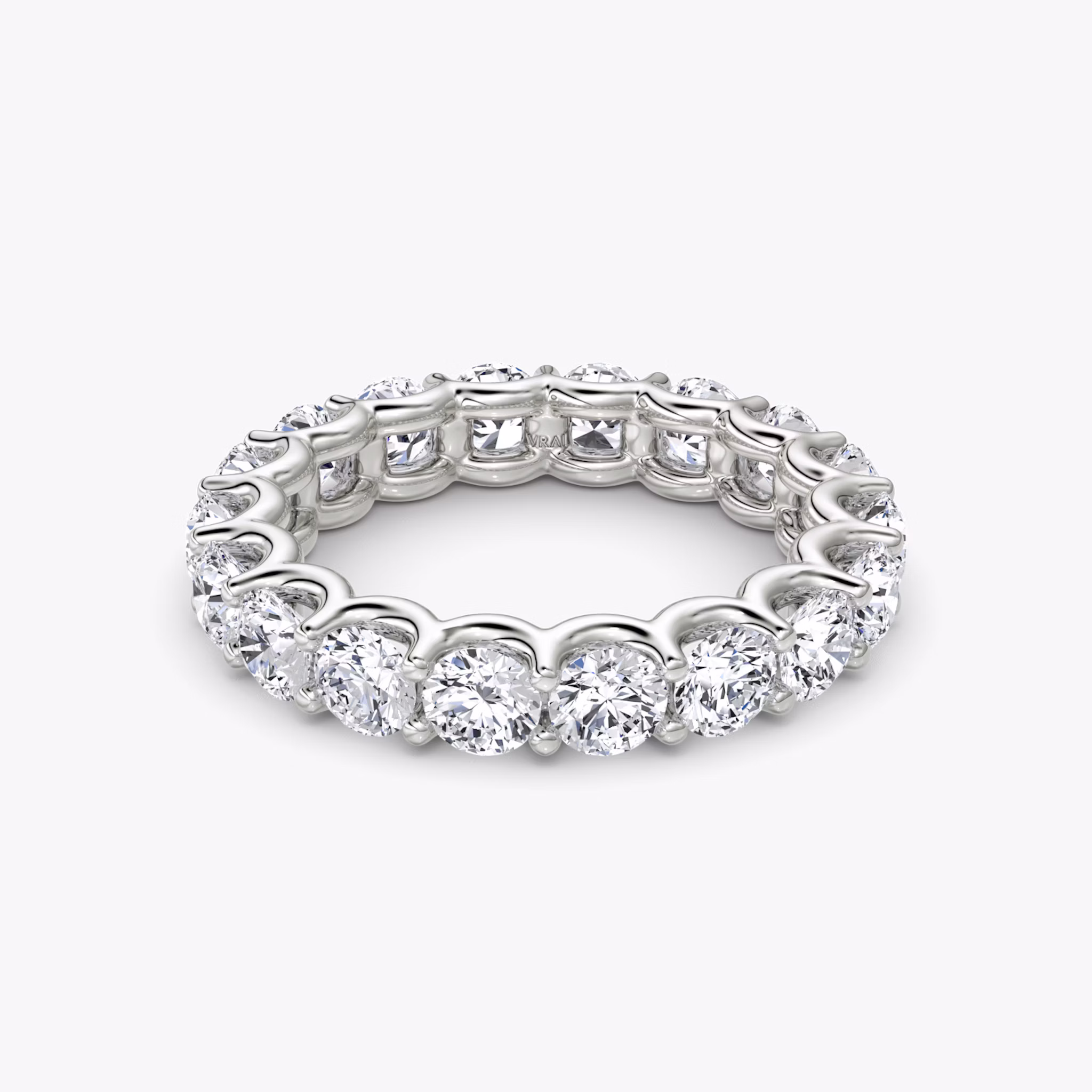 The Eternity Band | Round Brilliant | Platinum | bandStyle: full | caratWeight: 2.8ct
