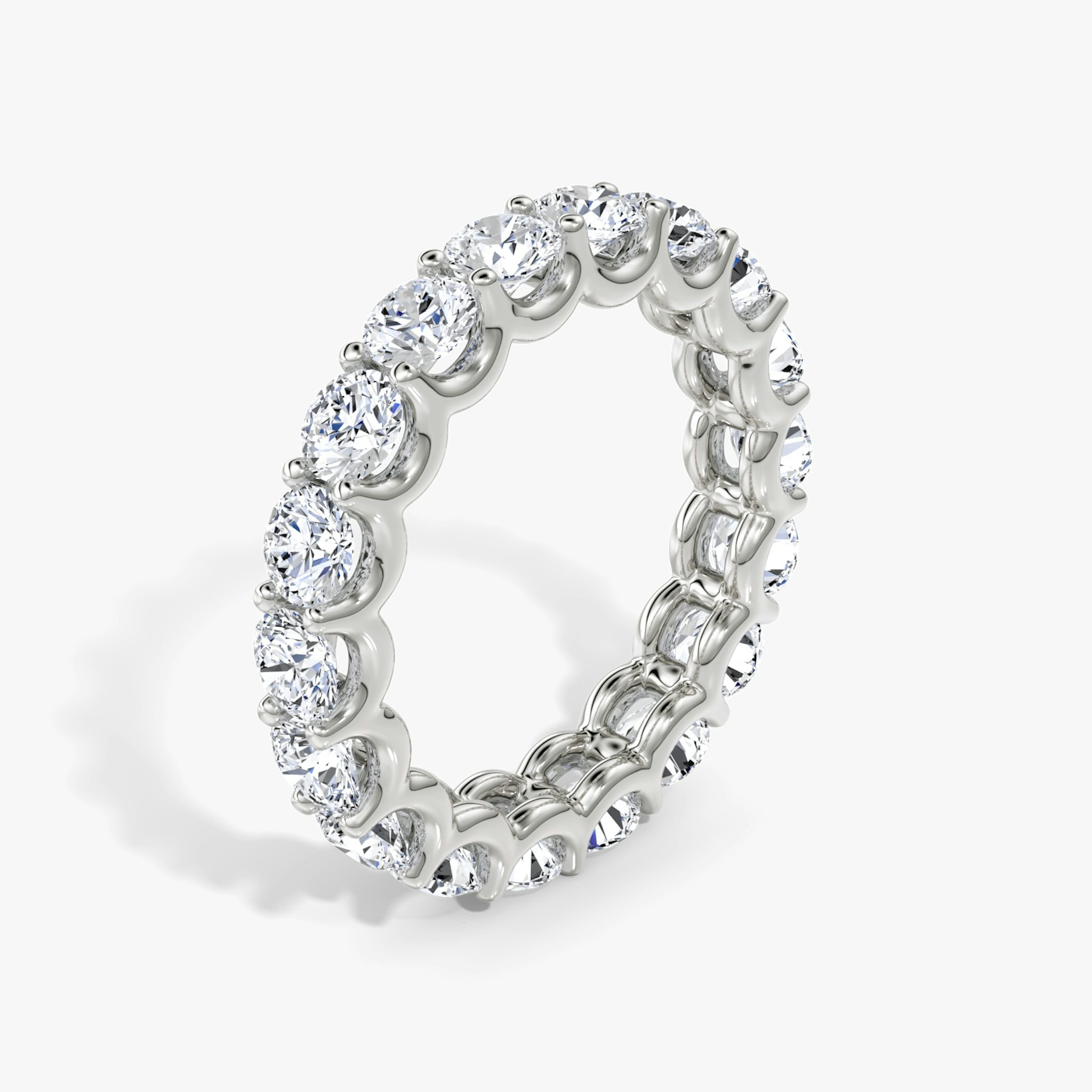 The Eternity Band | Round Brilliant | Platinum | bandStyle: full | caratWeight: 2.8ct