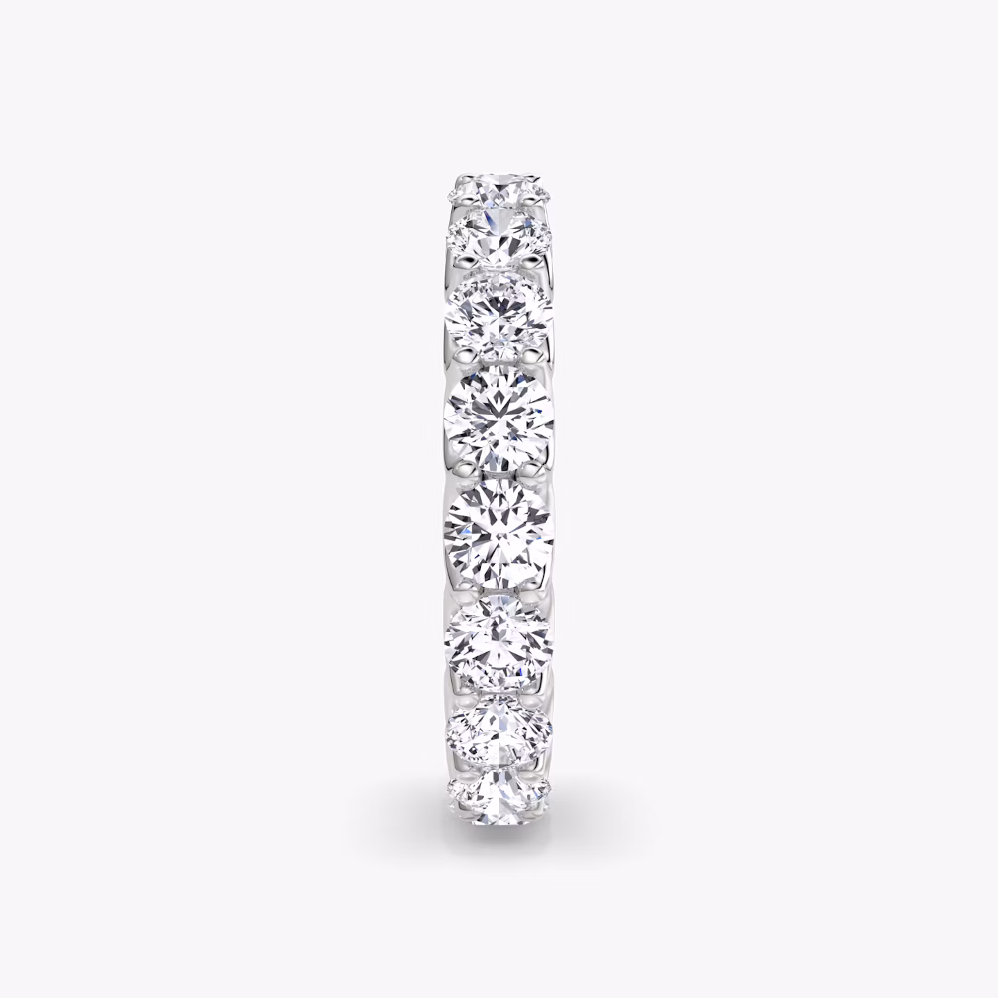 Anillo Eternity  | Brillante | 18k | Oro blanco | bandStyle: full | caratWeight: 2.8ct