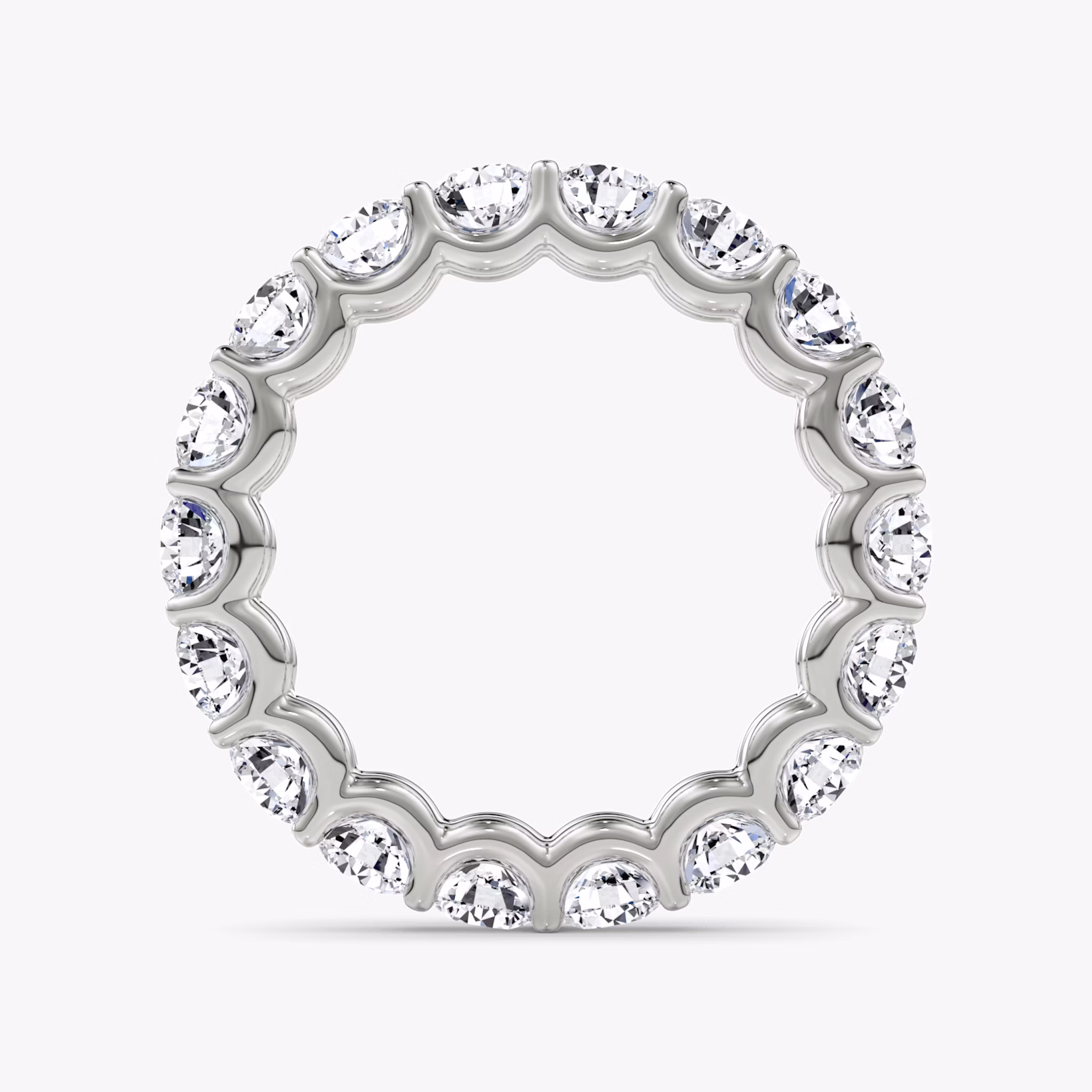 The Eternity Band | Round Brilliant | Platinum | bandStyle: full | caratWeight: 2.8ct
