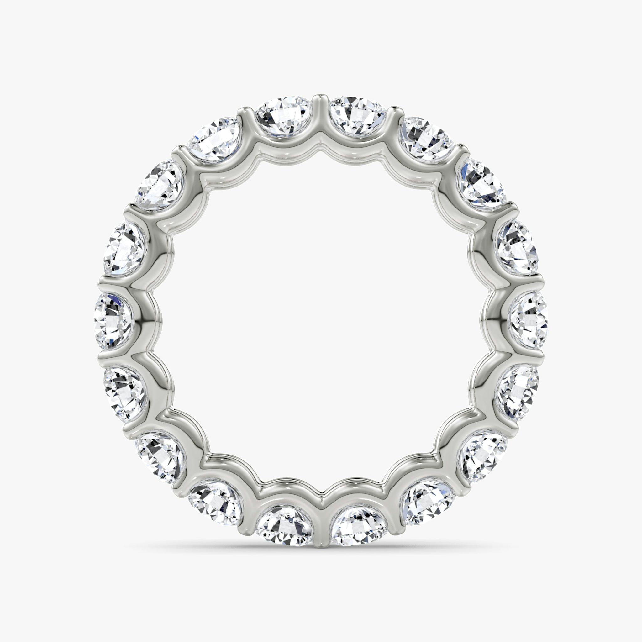 The Eternity Band | Round Brilliant | Platinum | bandStyle: full | caratWeight: 2.8ct