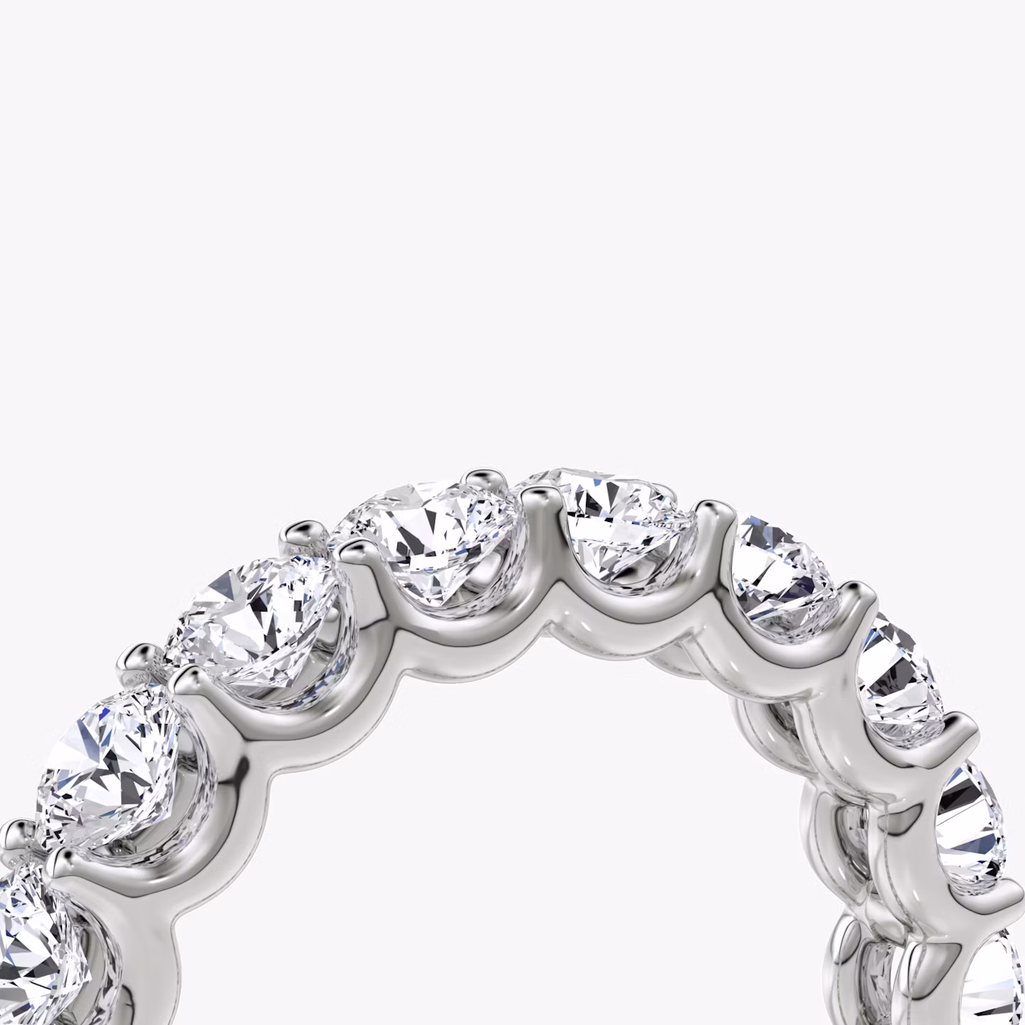 Anillo Eternity  | Brillante | 18k | Oro blanco | bandStyle: full | caratWeight: 2.8ct