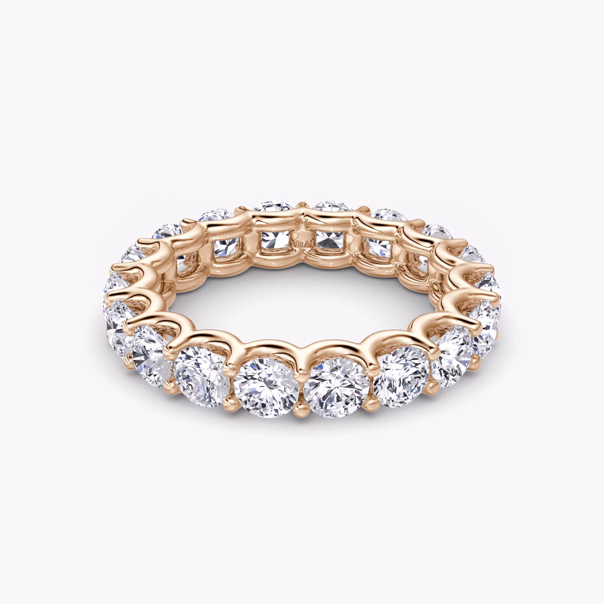 The Eternity Band Round Brilliant | Rose Gold