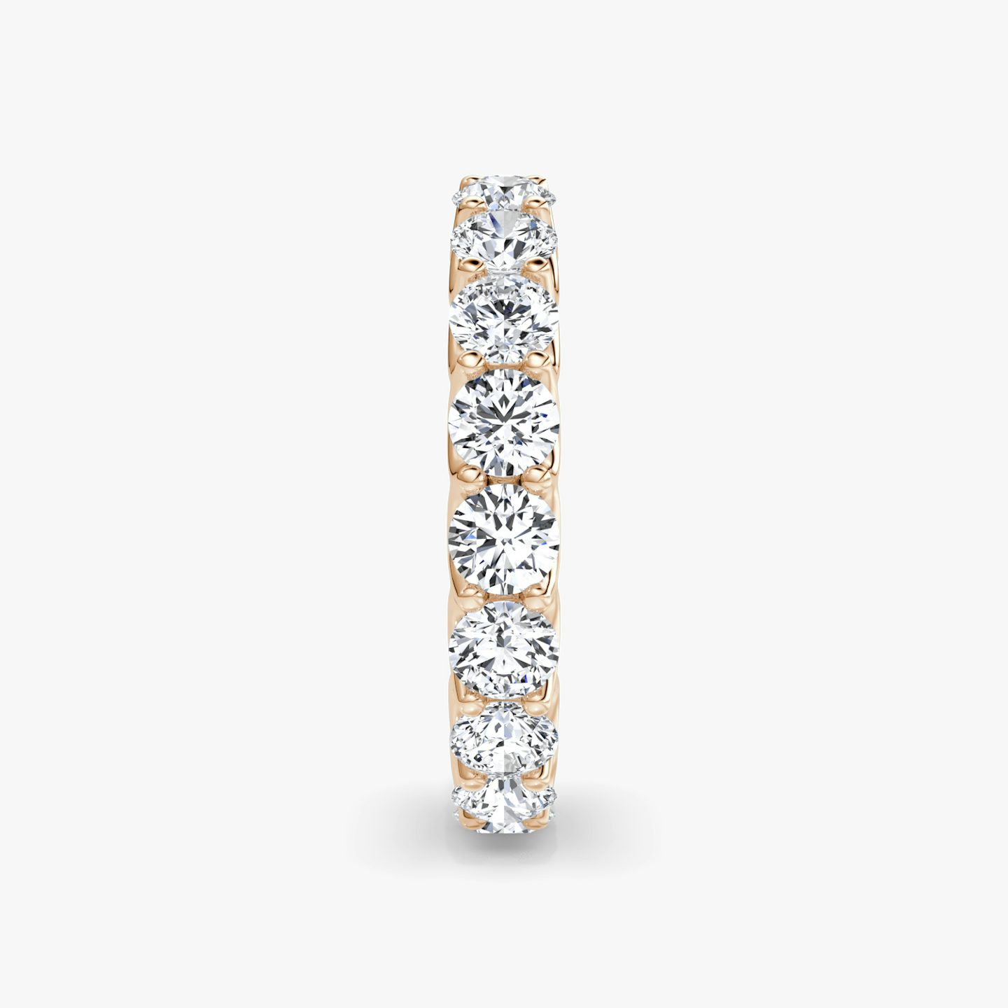 Anillo Eternity  | Brillante | 14k | Oro rosa | bandStyle: full | caratWeight: 2.8ct