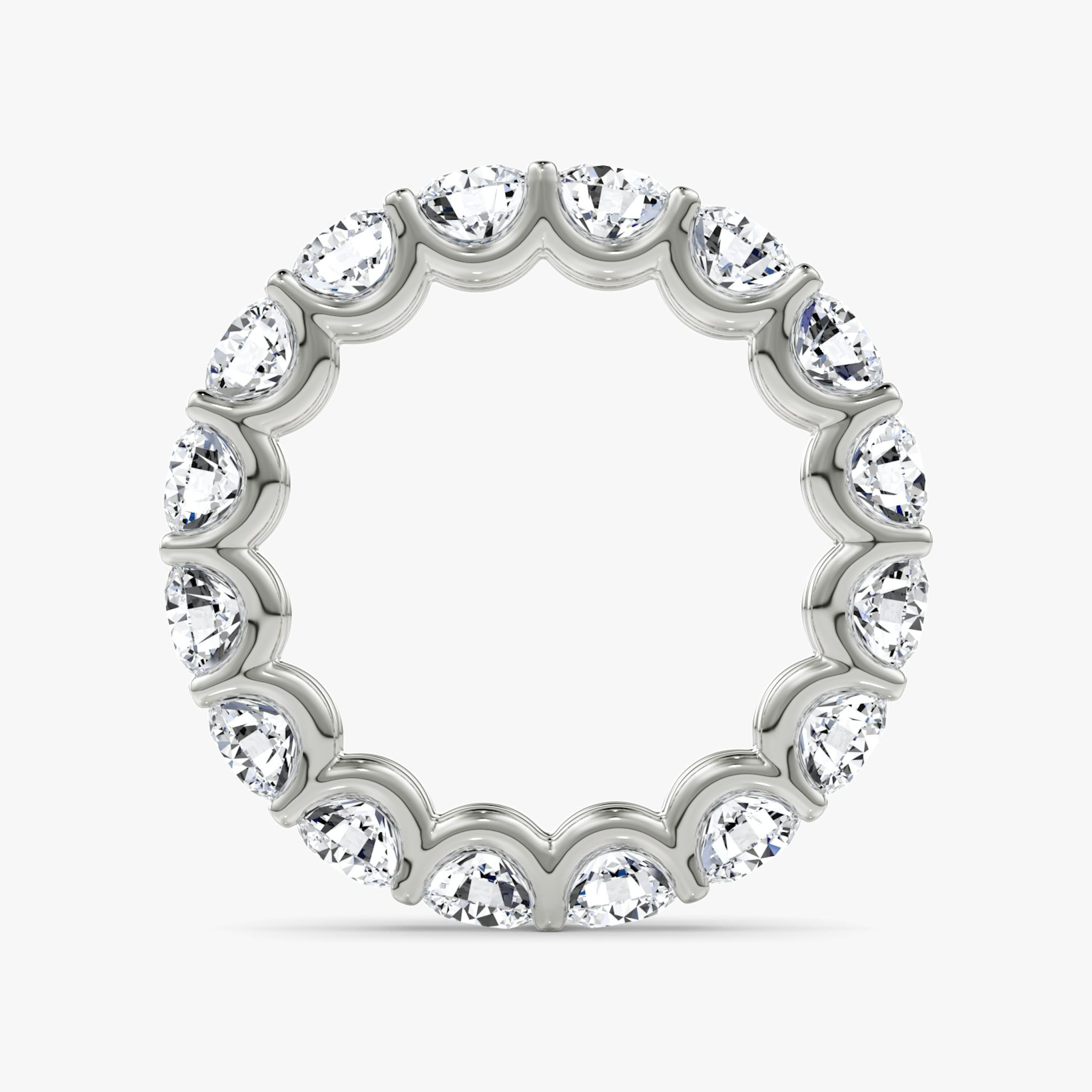 The Eternity Band | Round Brilliant | Platinum | bandStyle: full | caratWeight: 4.0ct