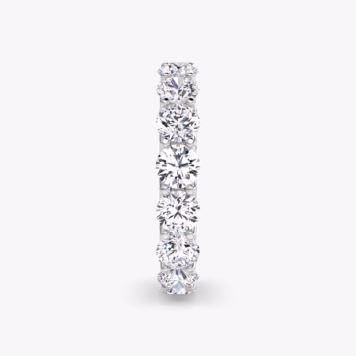 The Eternity Band | Round Brilliant | Platinum | bandStyle: full | caratWeight: 4.0ct