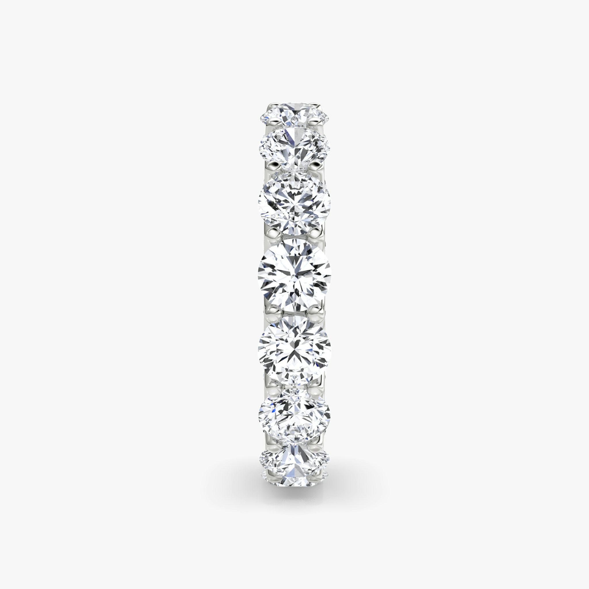The Eternity Band | Round Brilliant | Platinum | bandStyle: full | caratWeight: 4.0ct