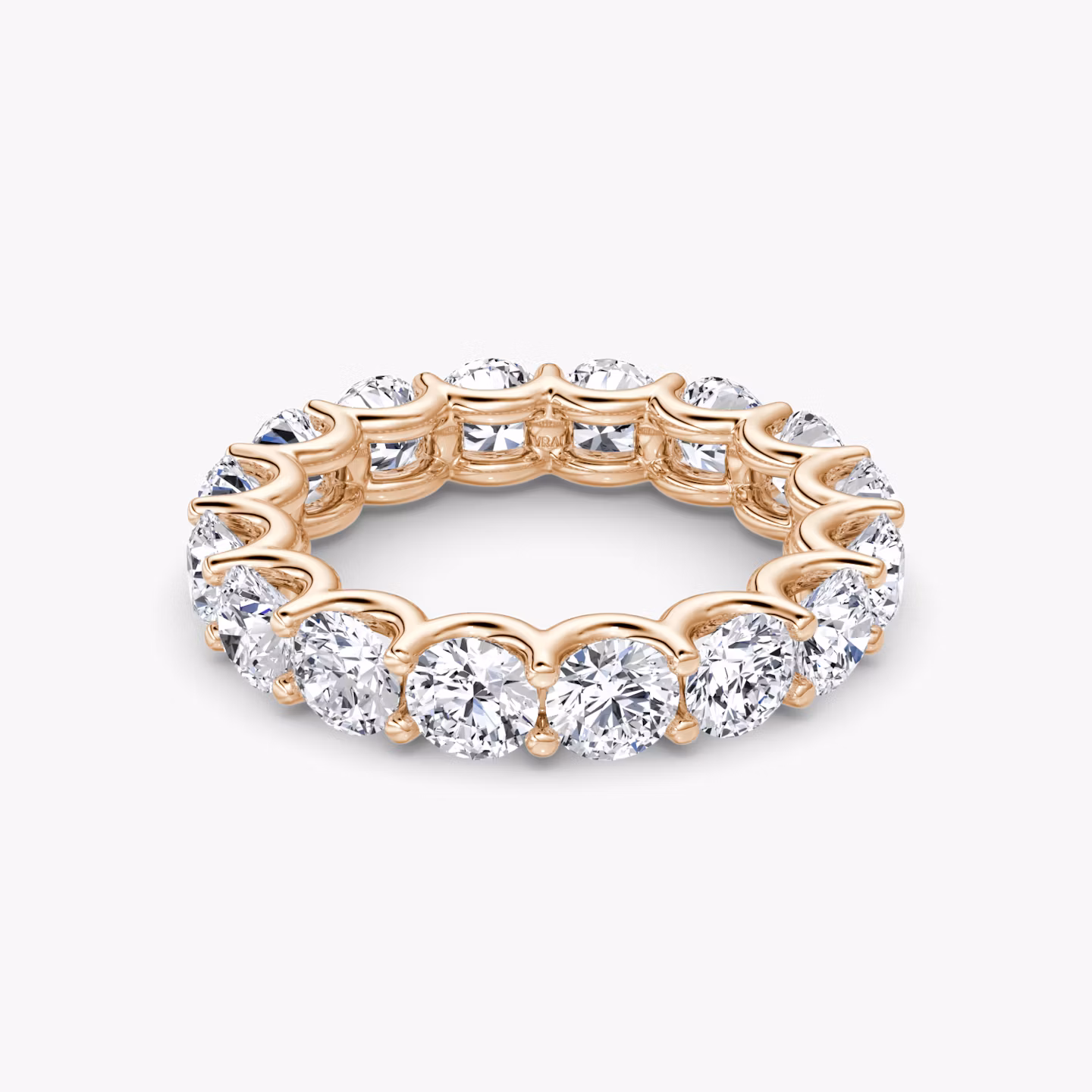 Anillo Eternity  | Brillante | 14k | Oro rosa | bandStyle: full | caratWeight: 4.0ct