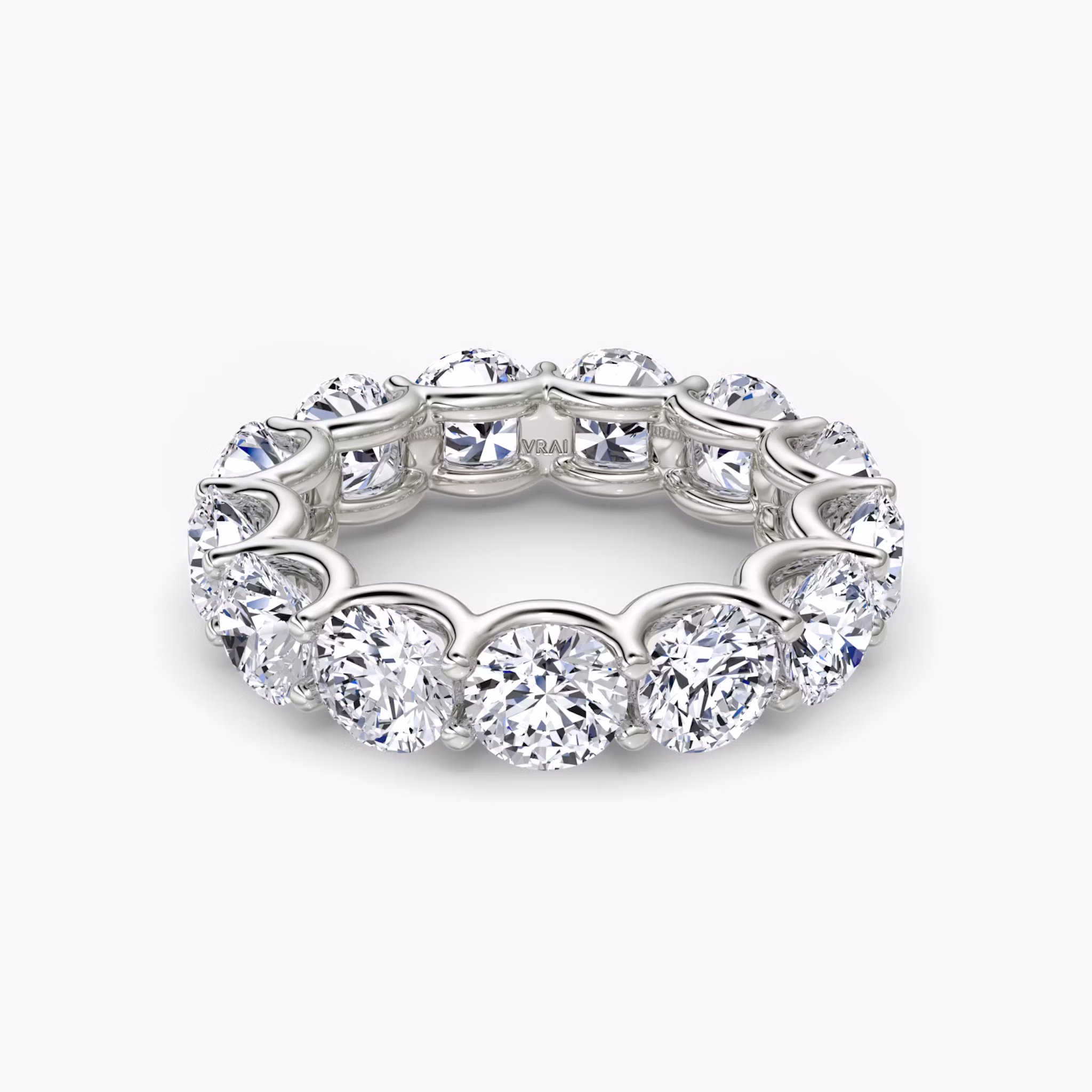 The Eternity Band Round Brilliant | White Gold