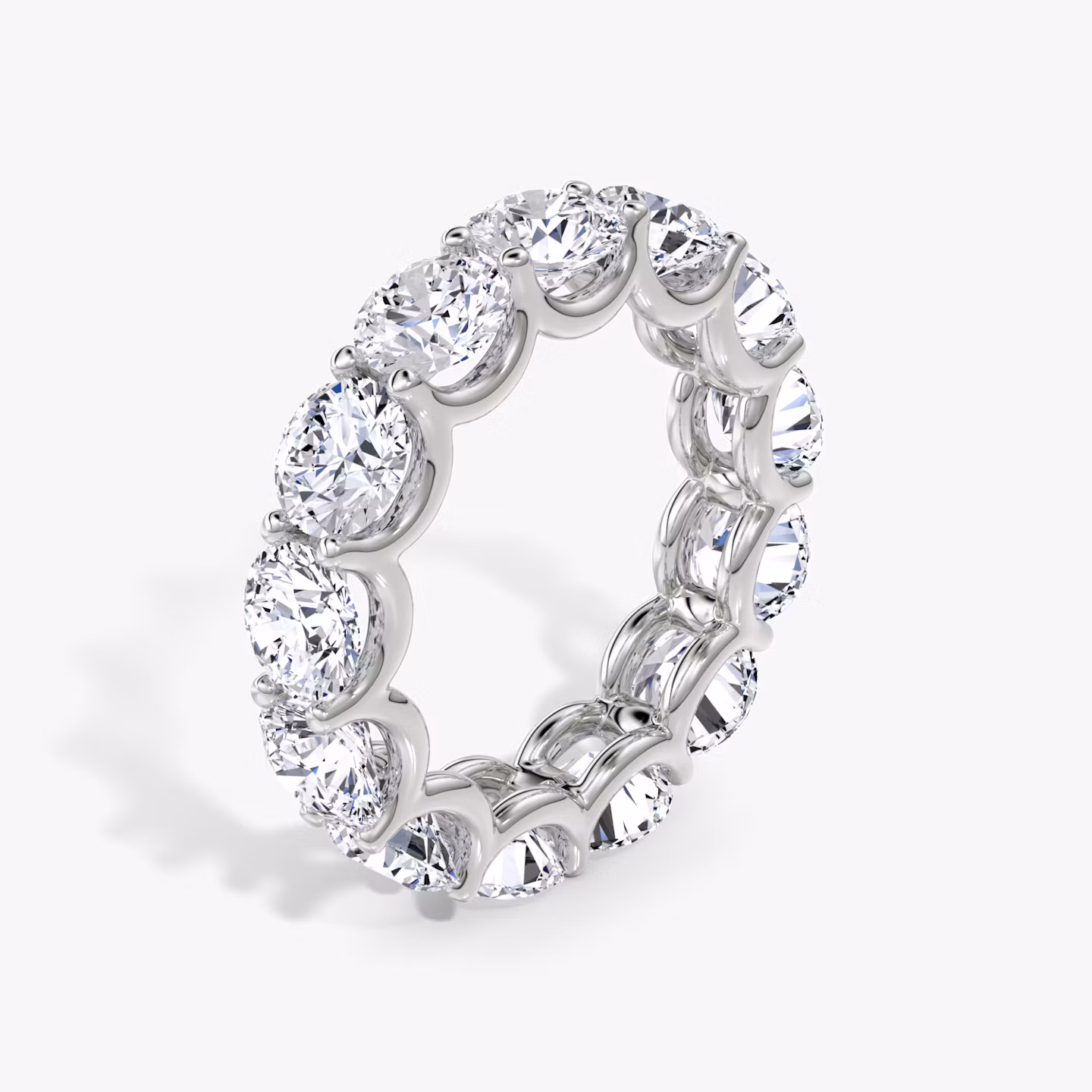 Anillo Eternity  | Brillante | Platino | bandStyle: full | caratWeight: 6.5ct