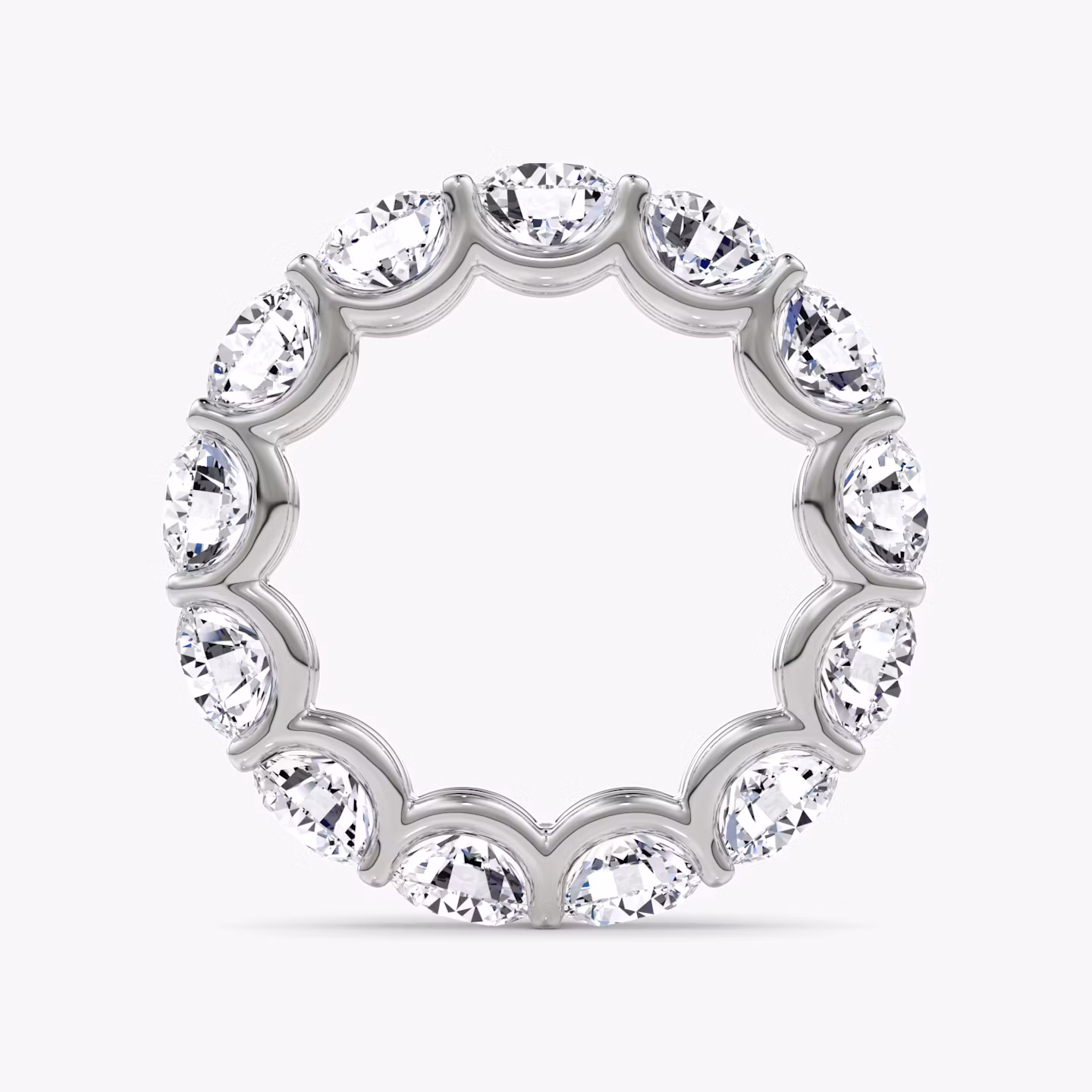 Anillo Eternity  | Brillante | Platino | bandStyle: full | caratWeight: 6.5ct