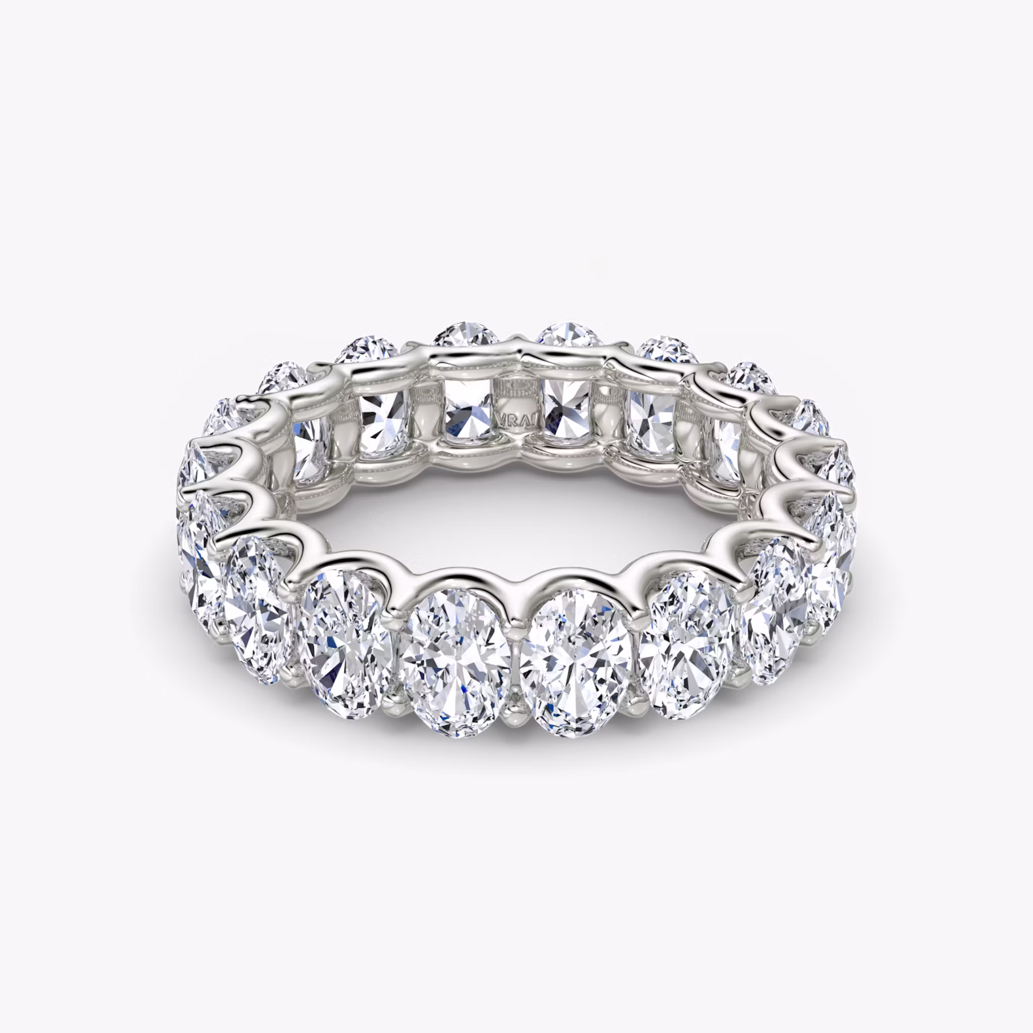 The Eternity Band Oval | White Gold