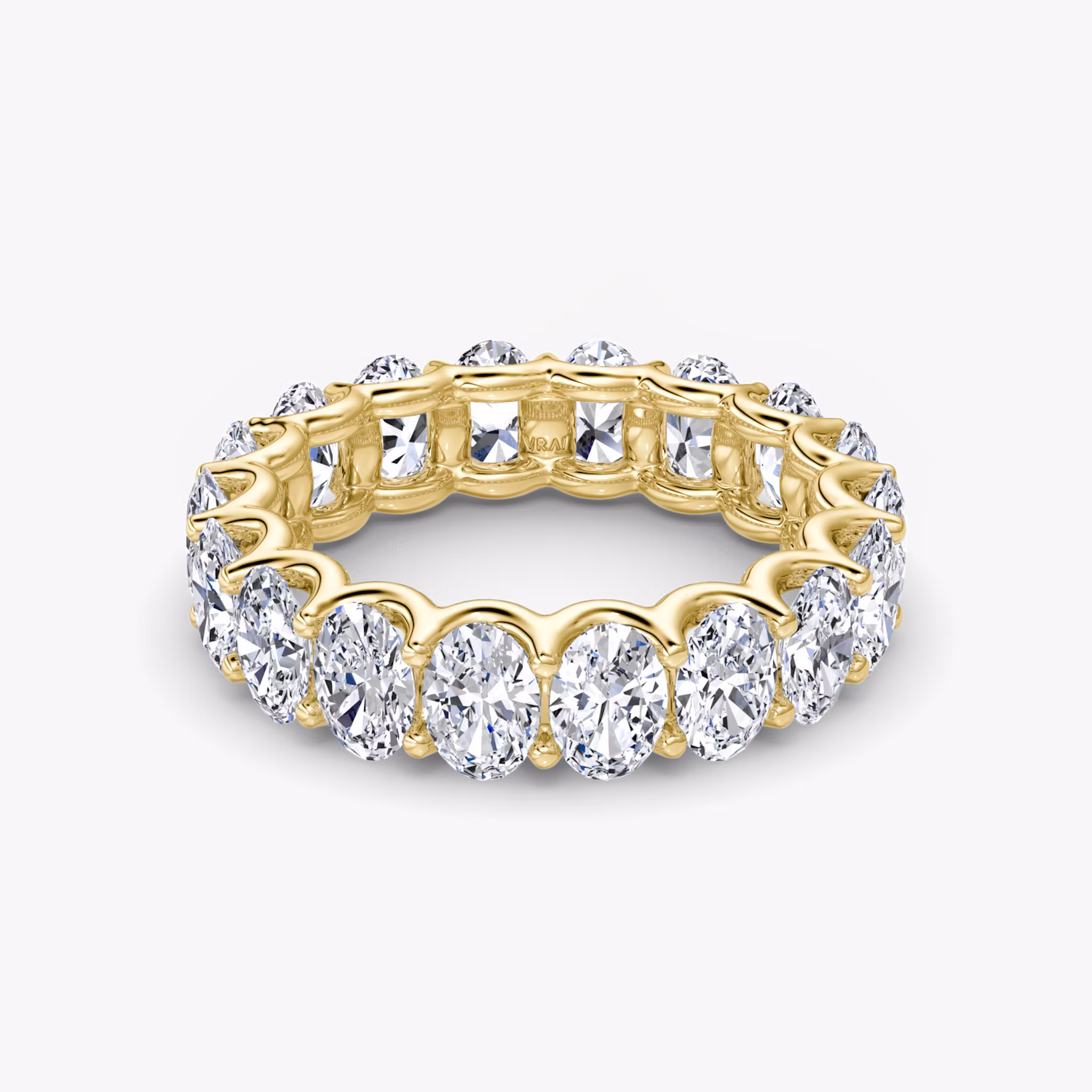 The Eternity Band Oval | Yellow Gold