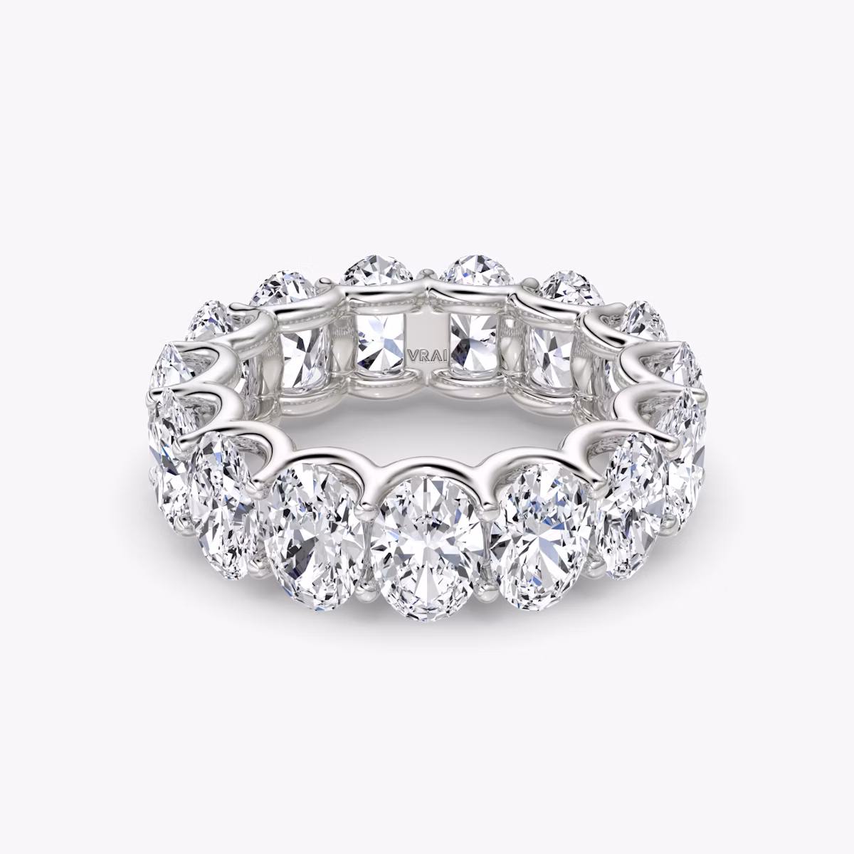 The Eternity Band | Oval | Platinum | bandStyle: full | caratWeight: 7.5ct