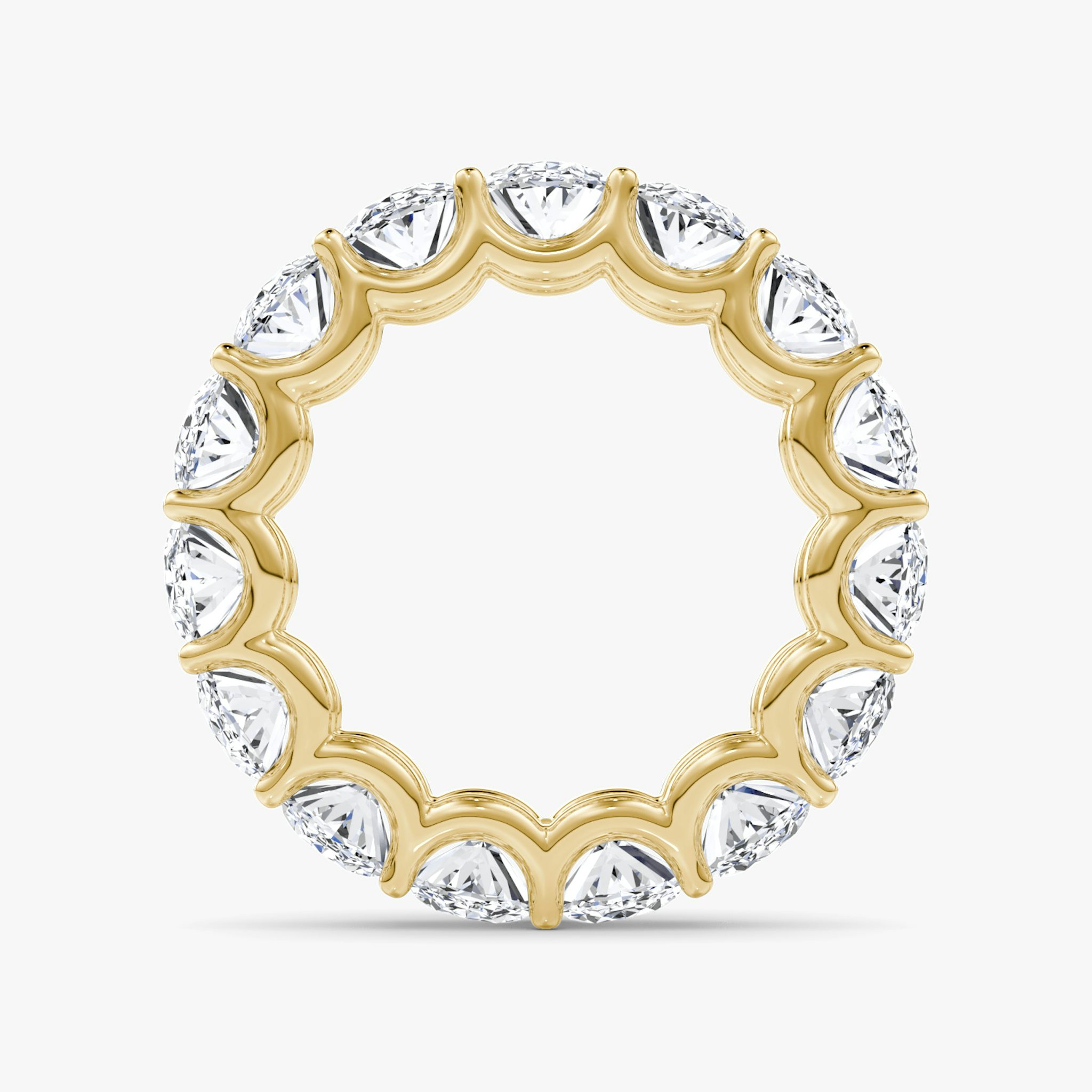 The Eternity Band | Oval | 18k | Yellow Gold | bandStyle: full | caratWeight: 7.5ct