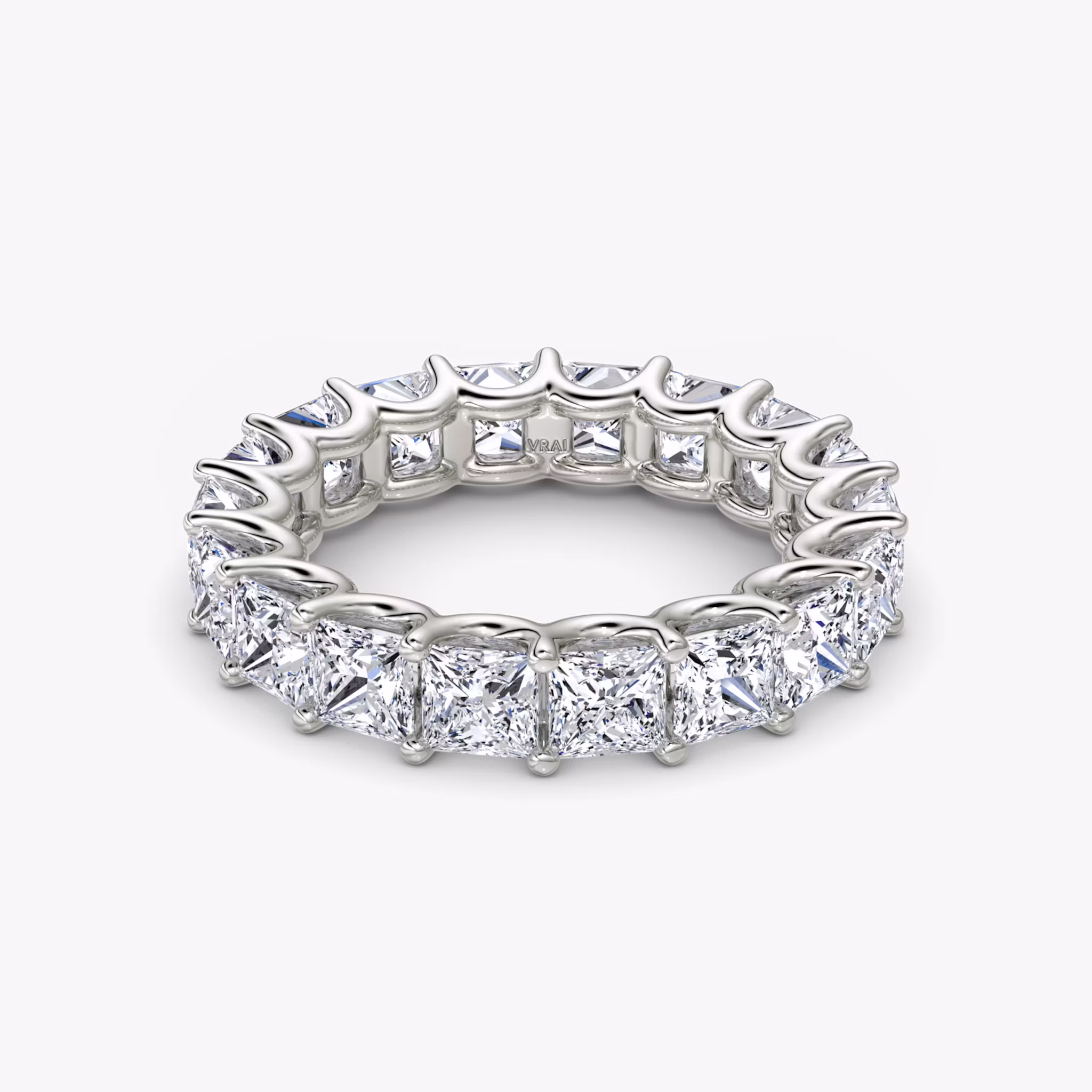The Eternity Band Princess | White Gold